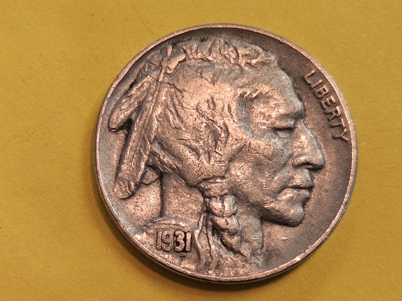 Semi-Key 1931-S Buffalo Nickel in Extra Fine (1 of 3)