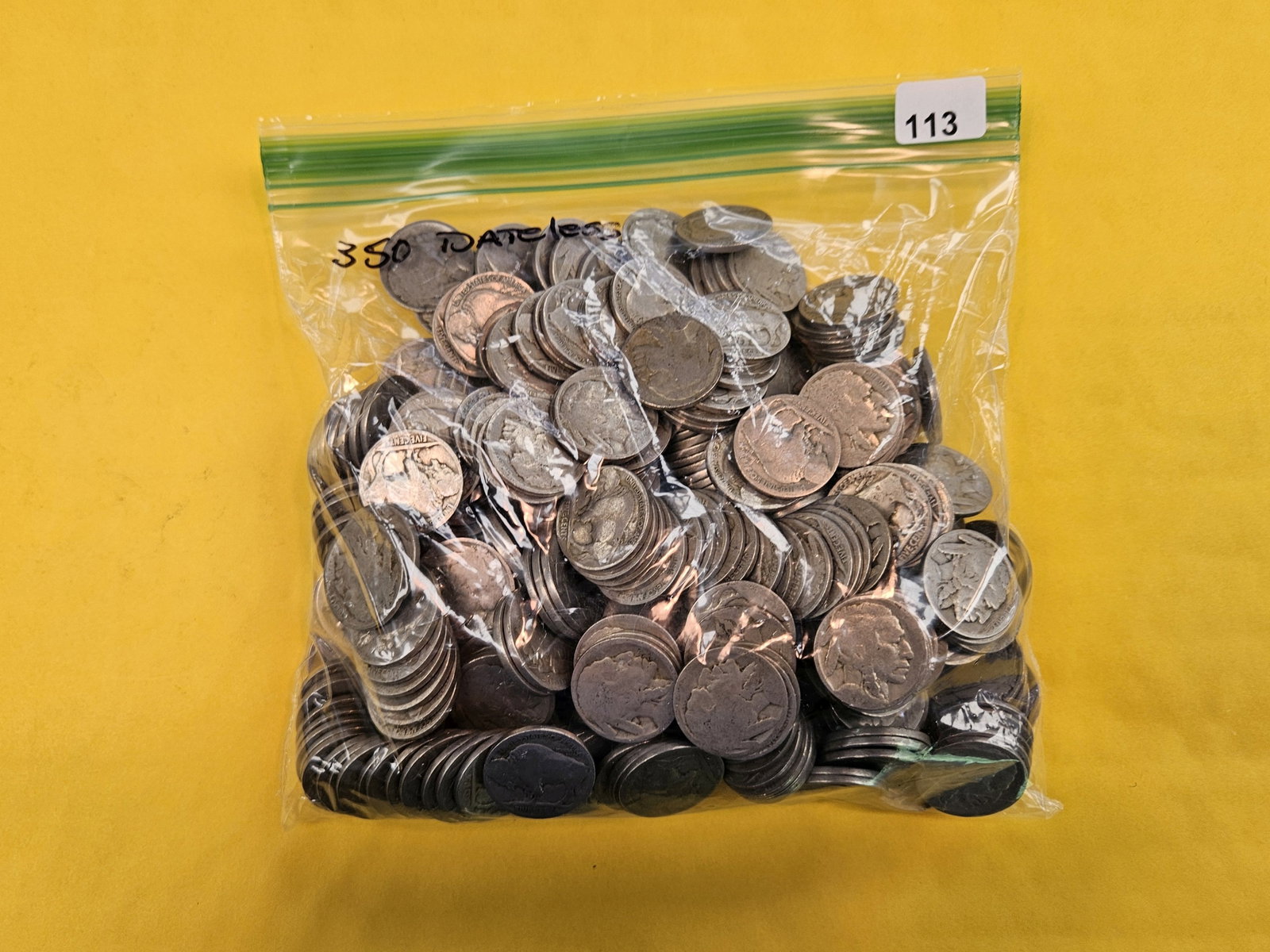 THREE HUNDRED FIFTY Buffalo Nickels (1 of 1)