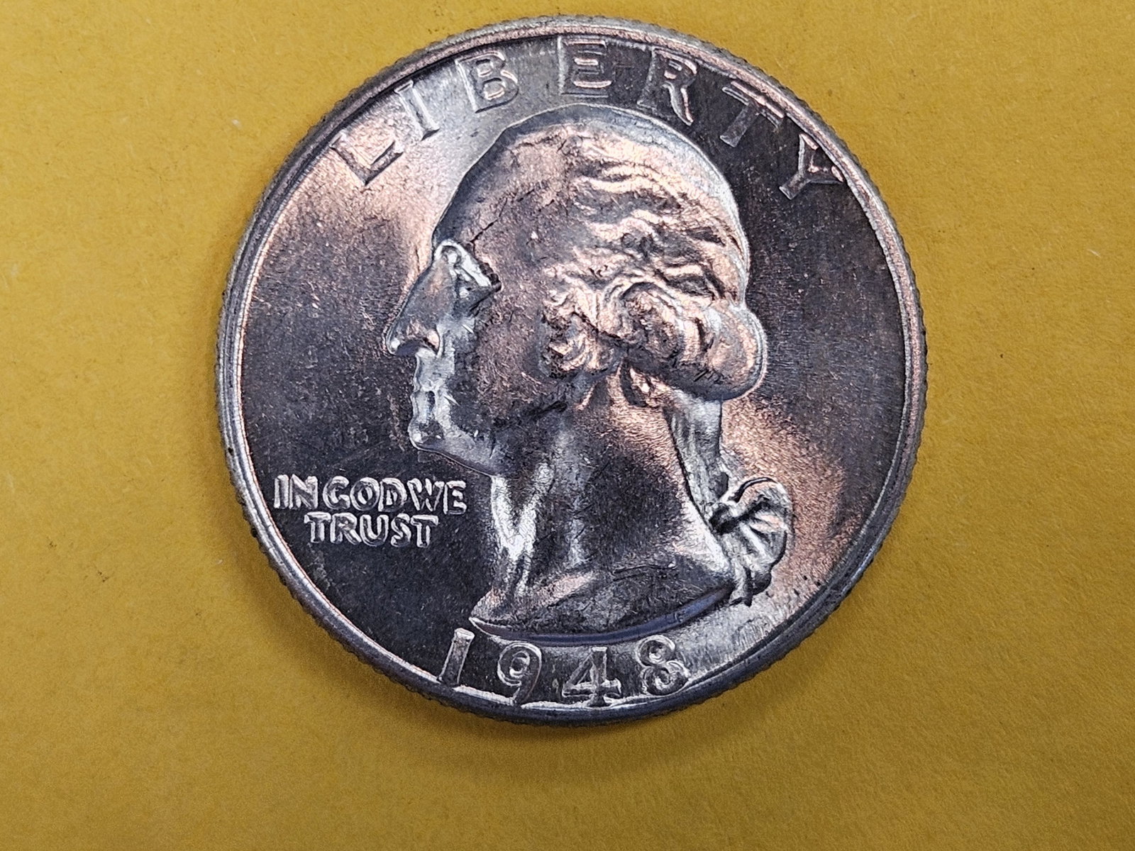GEM Brilliant Uncirculated 1948-D Washington Quarter (1 of 5)