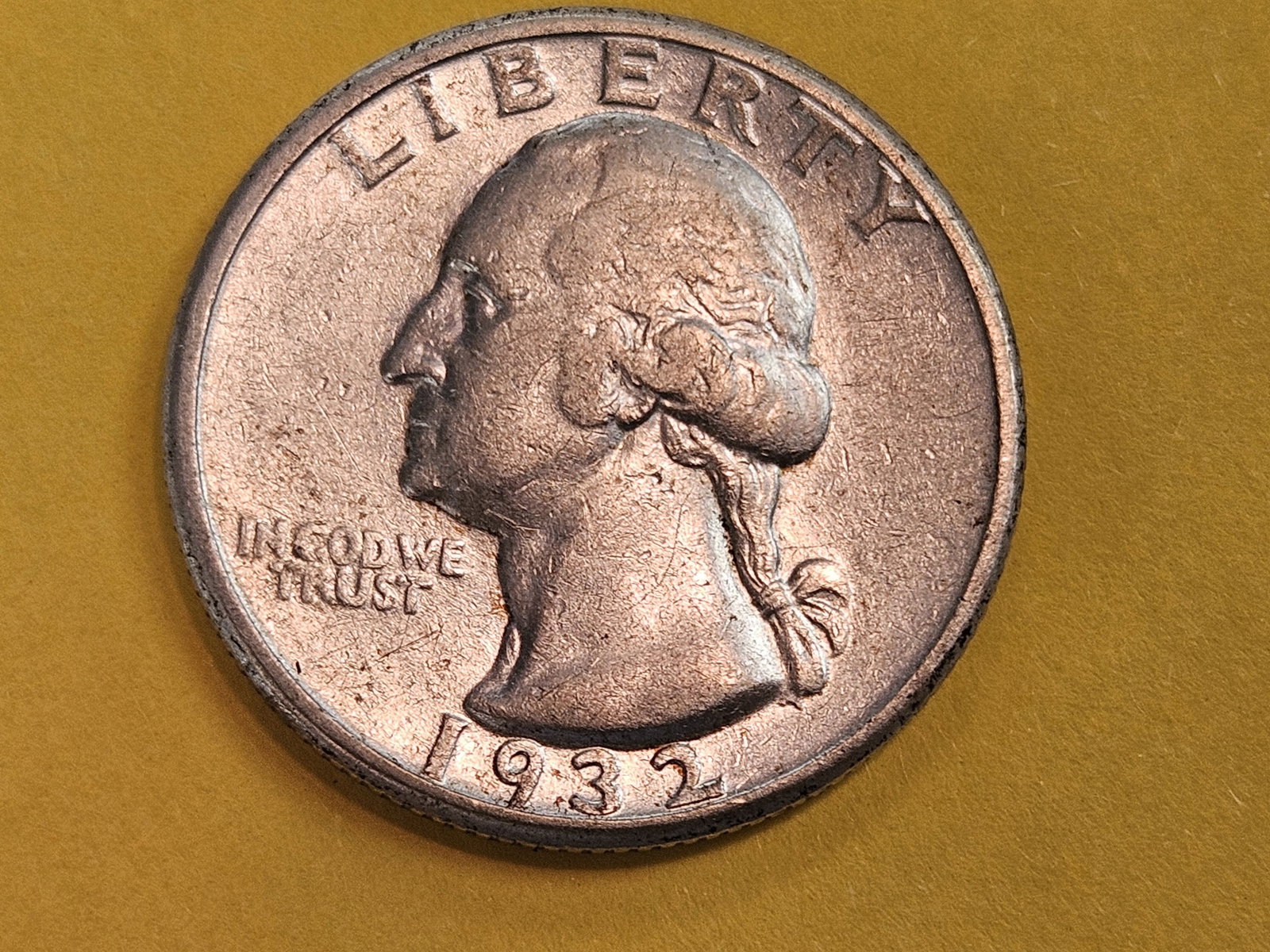 KEY DATE! 1932-D Washington Quarter in Extra Fine plus: Still some original luster!