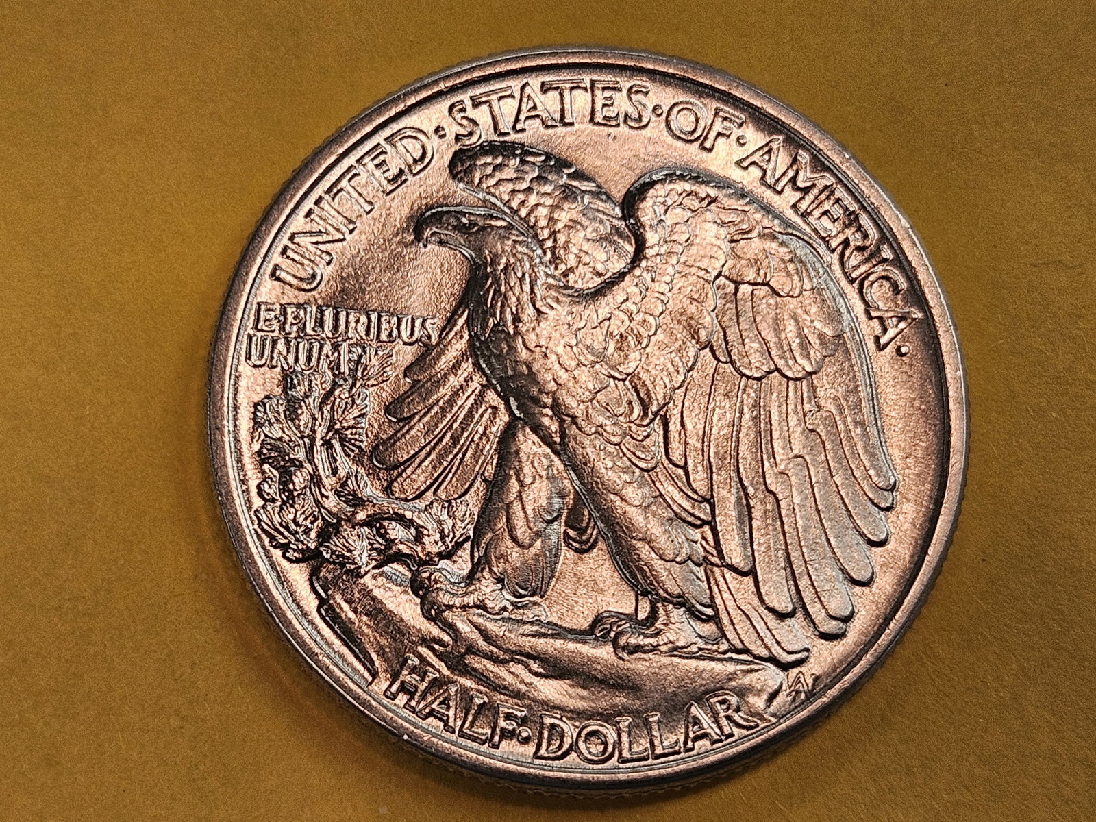 Choice Brilliant Uncirculated 1942 Walking Liberty Half Dollar - 4