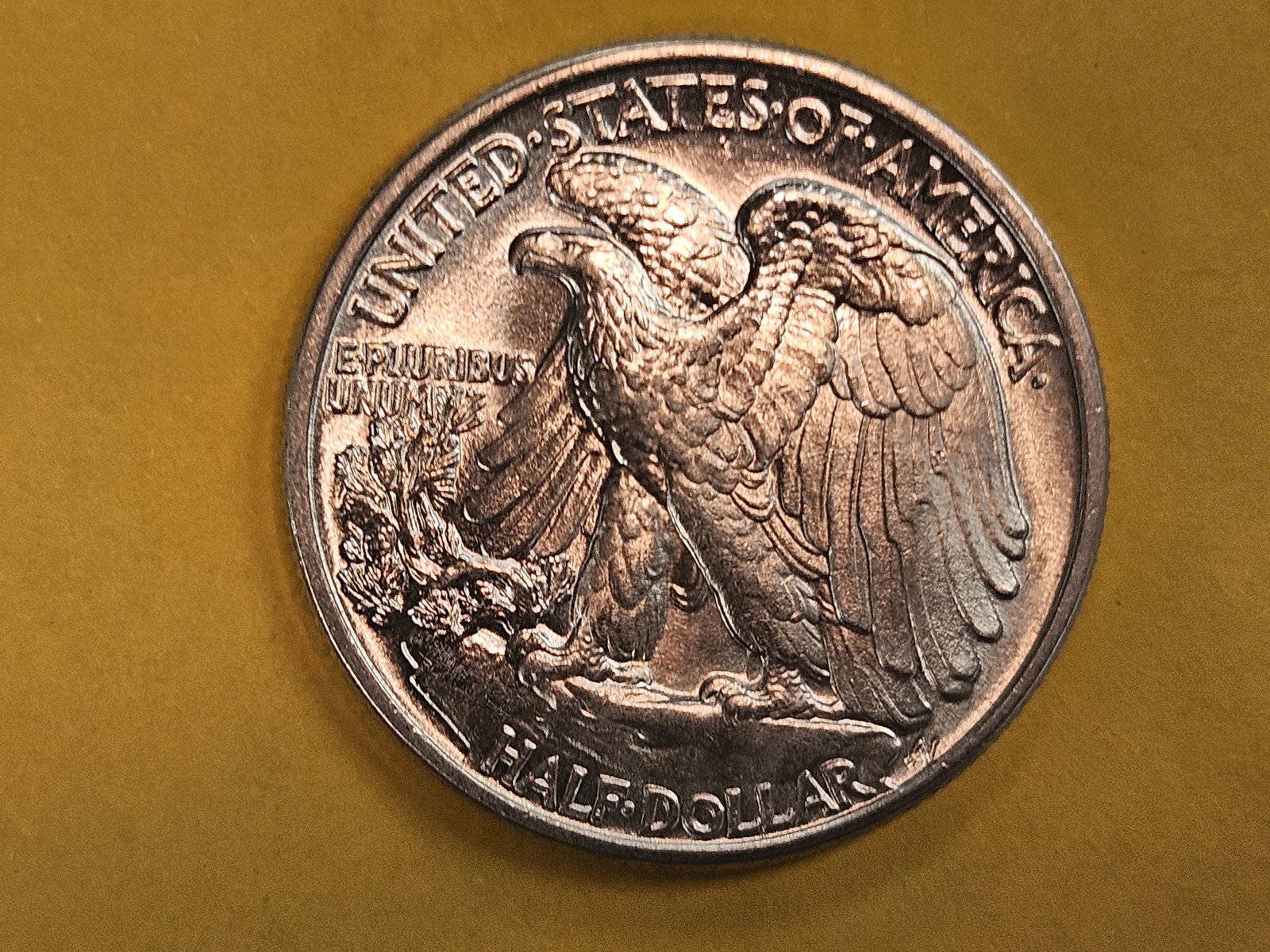 Choice Brilliant Uncirculated 1942 Walking Liberty Half Dollar - 5