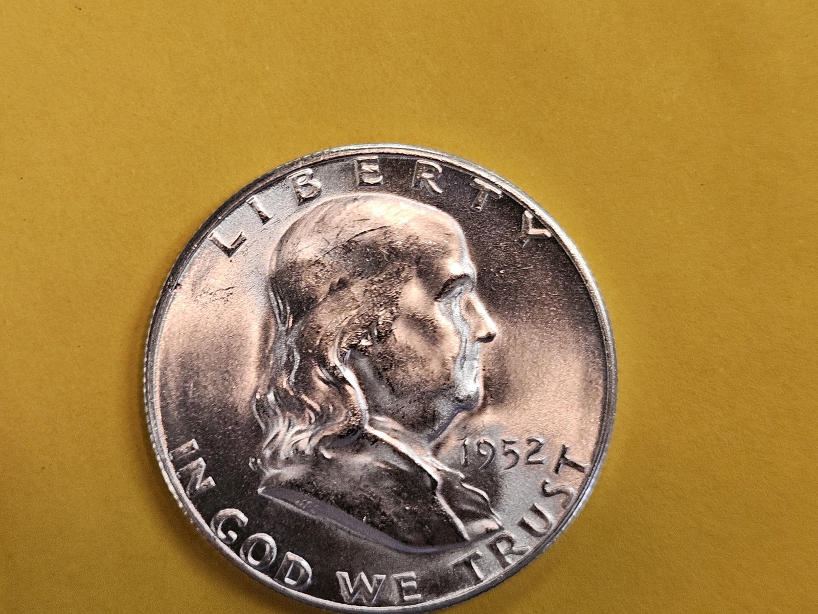 GEM Brilliant Uncirculated Franklin Half Dollar (1 of 5)
