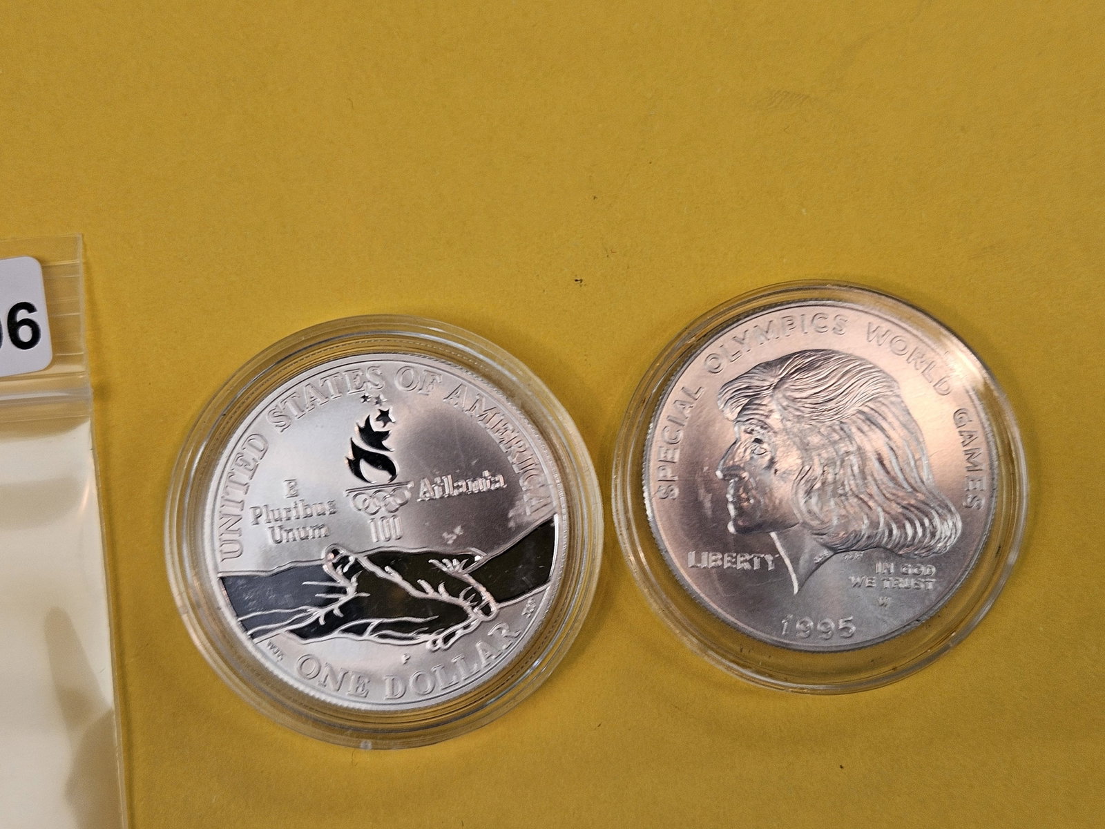 Two GEM Commemorative Silver Dollars - 2