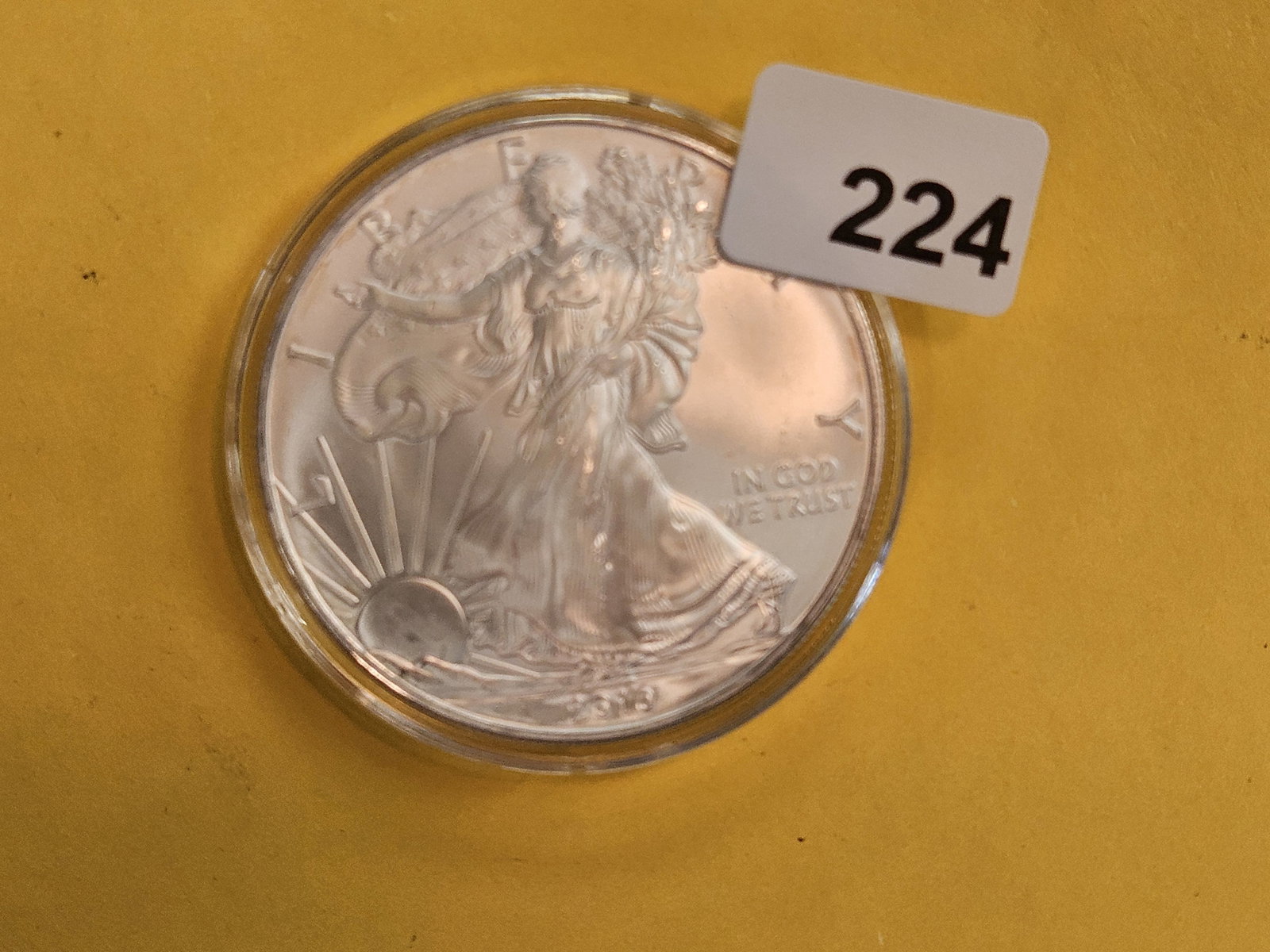 GEM Brilliant Uncirculated 2010 American Silver Eagle (1 of 2)