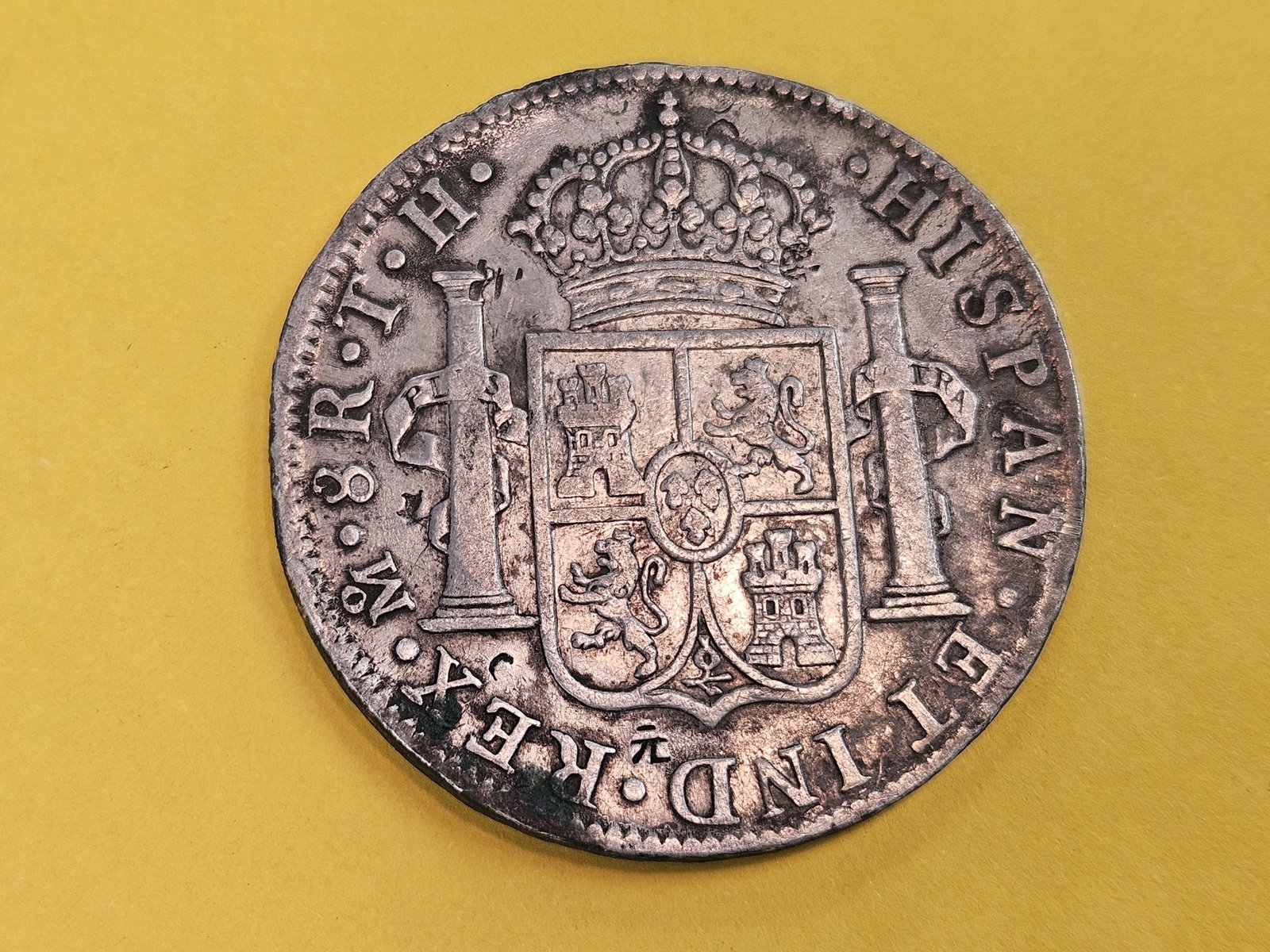 1804 Th Mexico silver 8 reals in Very Fine - 4