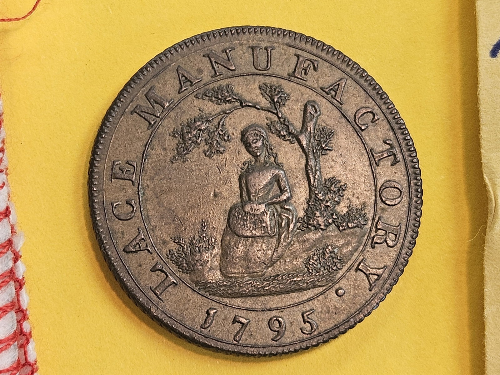 CONDER! 1795 Half-penny Conder Token in About Uncirculated plus (1 of 6)