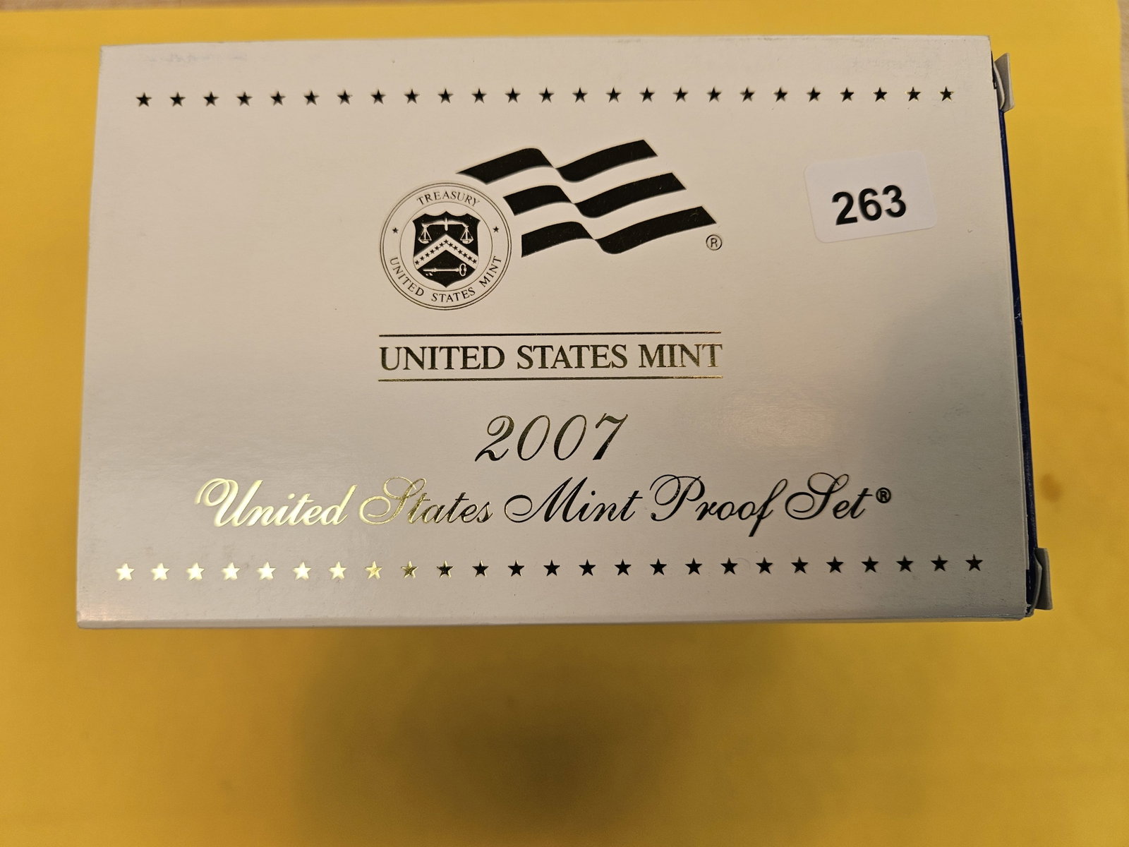 Five mixed US Proof Sets: In original government packaging with certificate of authenticity