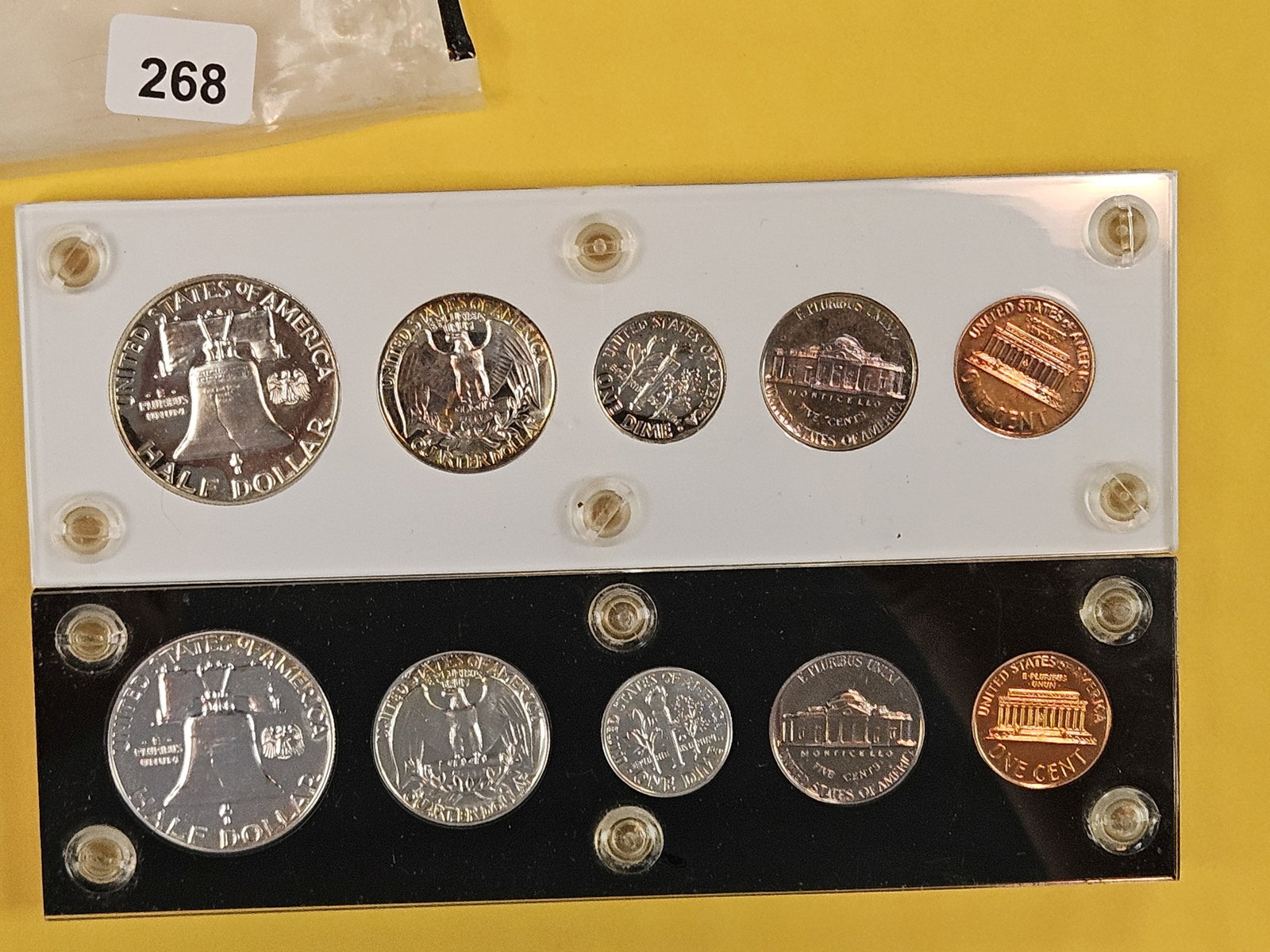 Two GEM US SILVER Proof Sets - 8