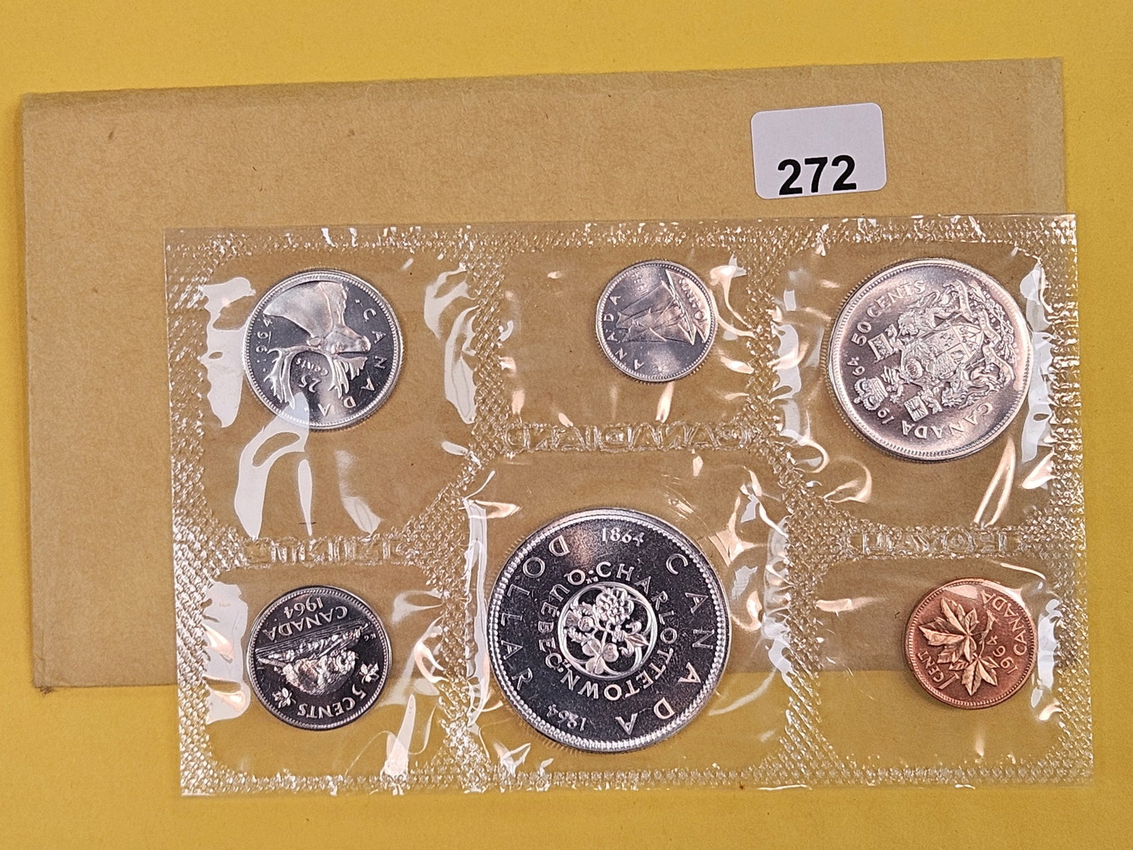 GEM 1964 Canada Silver Prooflike Set: In OGP