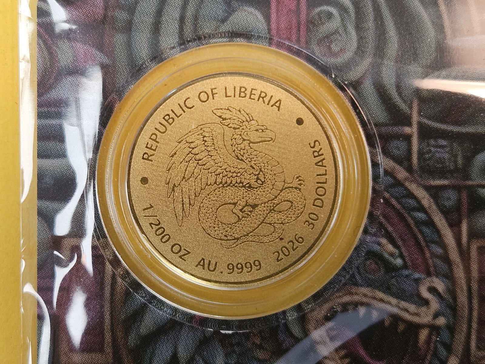GOLD! GEM 2026 Liberia Gold Thirty Dollars (1 of 4)