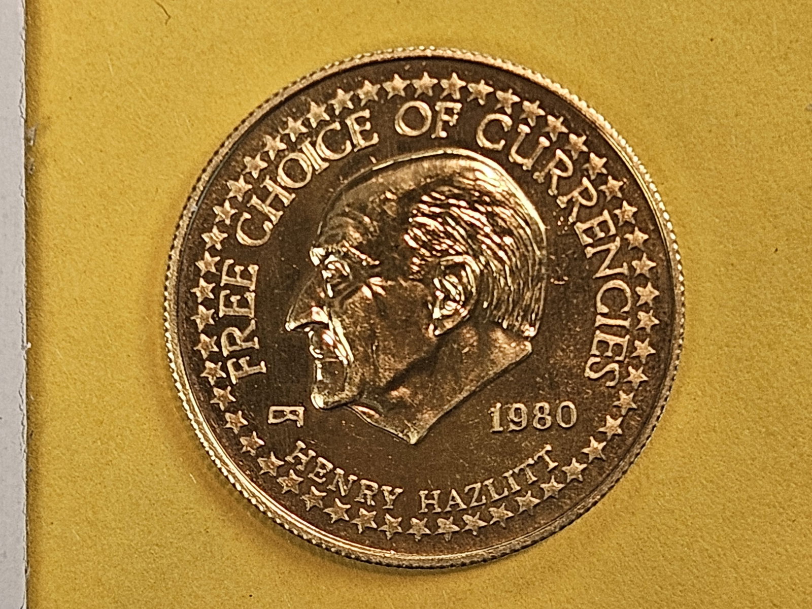 ** RARE ** GOLD! GEM $25 Gold Standard Corporation one-quarter troy ounce .999 fine gold coin (1 of 7)