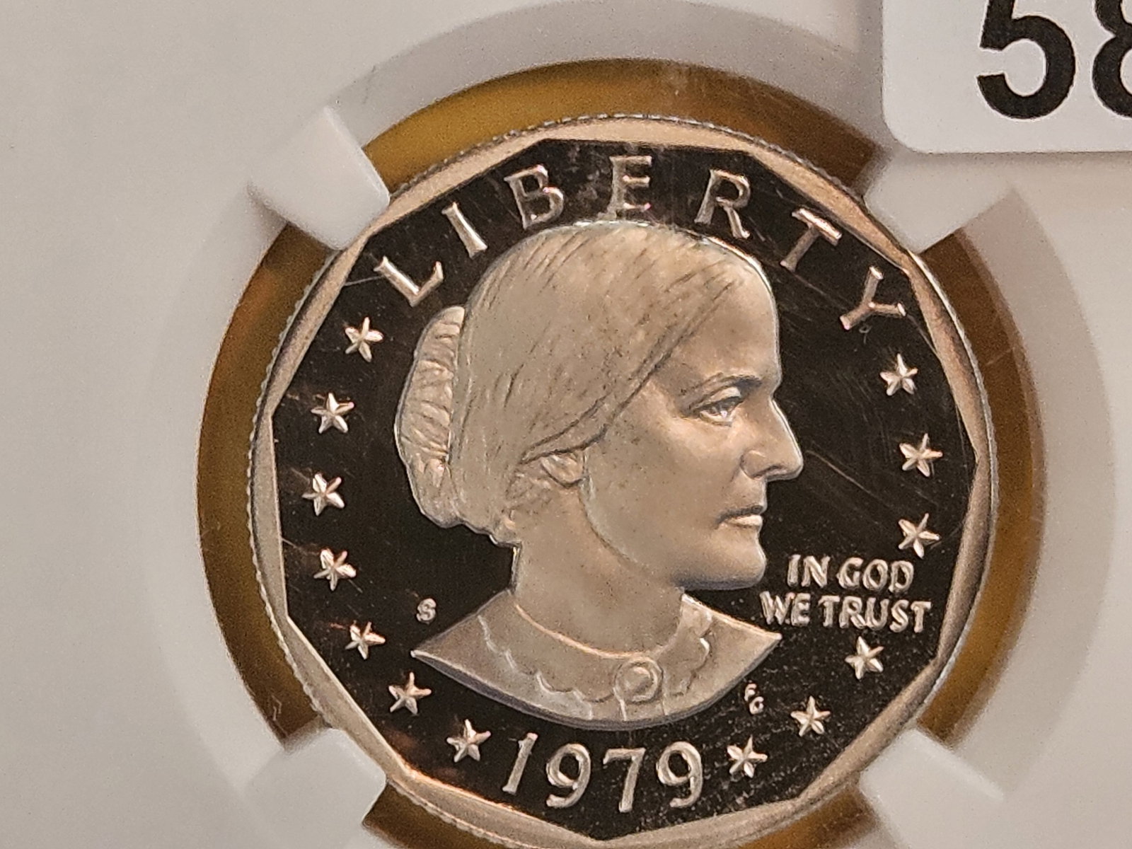* PERFECT! NGC 1979-S Type 2 Susan B Anthony Dollar in Proof 70 ULTRA CAMEO (1 of 4)