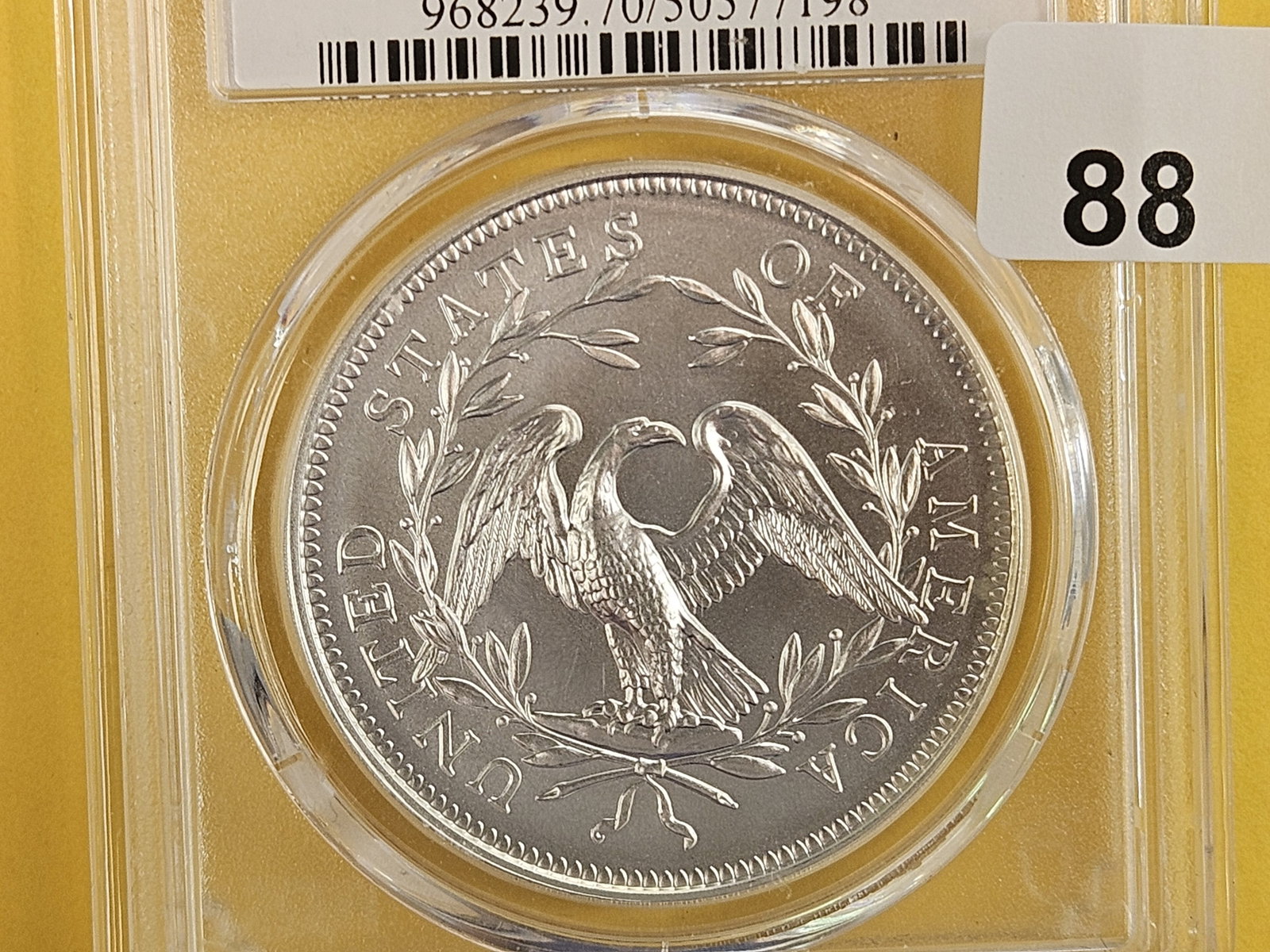 * KEY * PERFECT! PCGS 2024 Flowing Hair Medal in Mint State 70: Perfect Grade! 230th Anniversary Advanced Release. Damstra Signature Label! Scarce, low-mintage and perfectly graded!