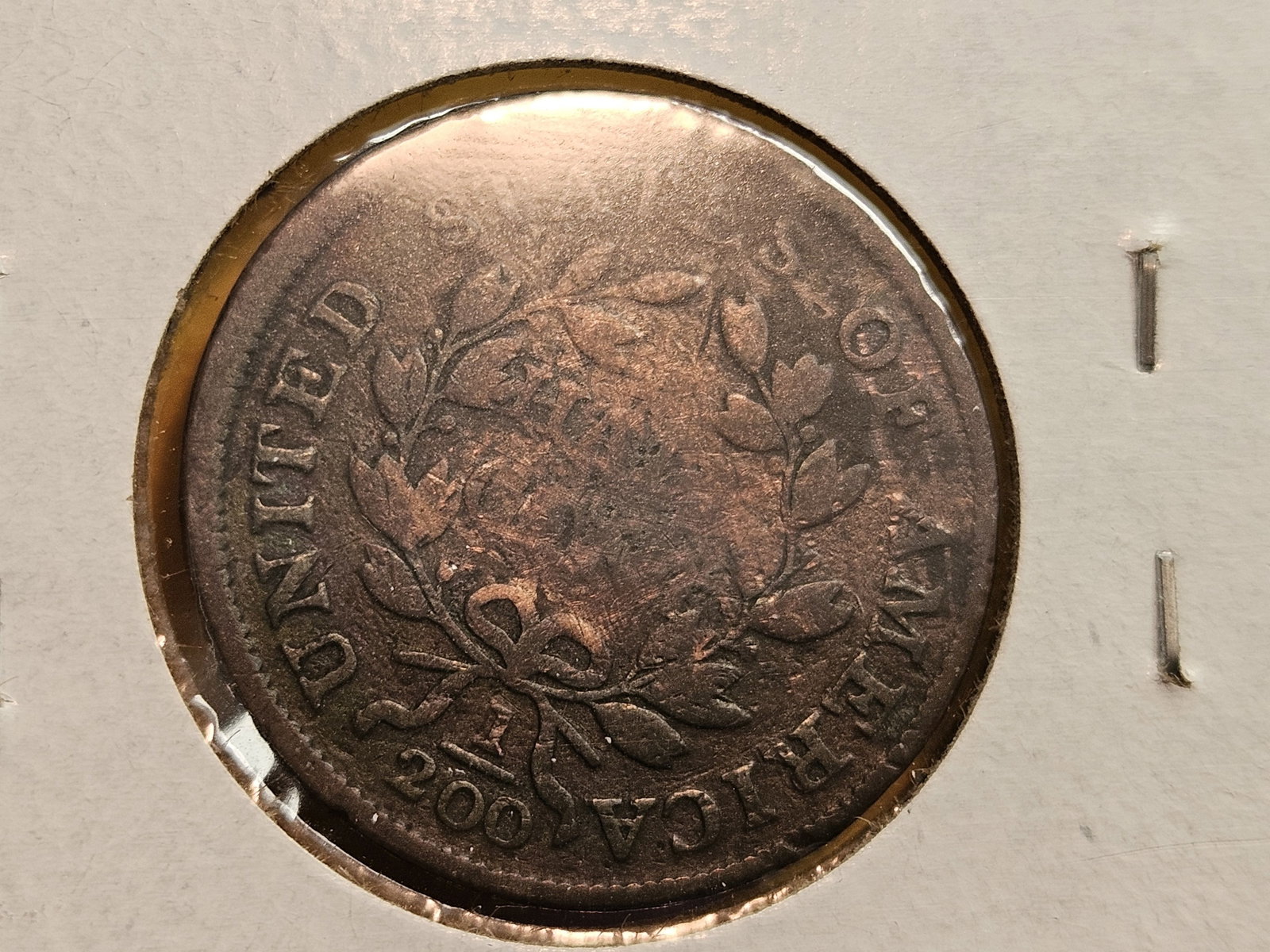 1803 Draped Bust Half Cent - 4
