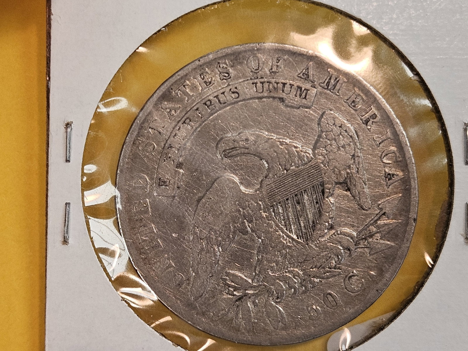 1836 Capped Bust Half Dollar - 3