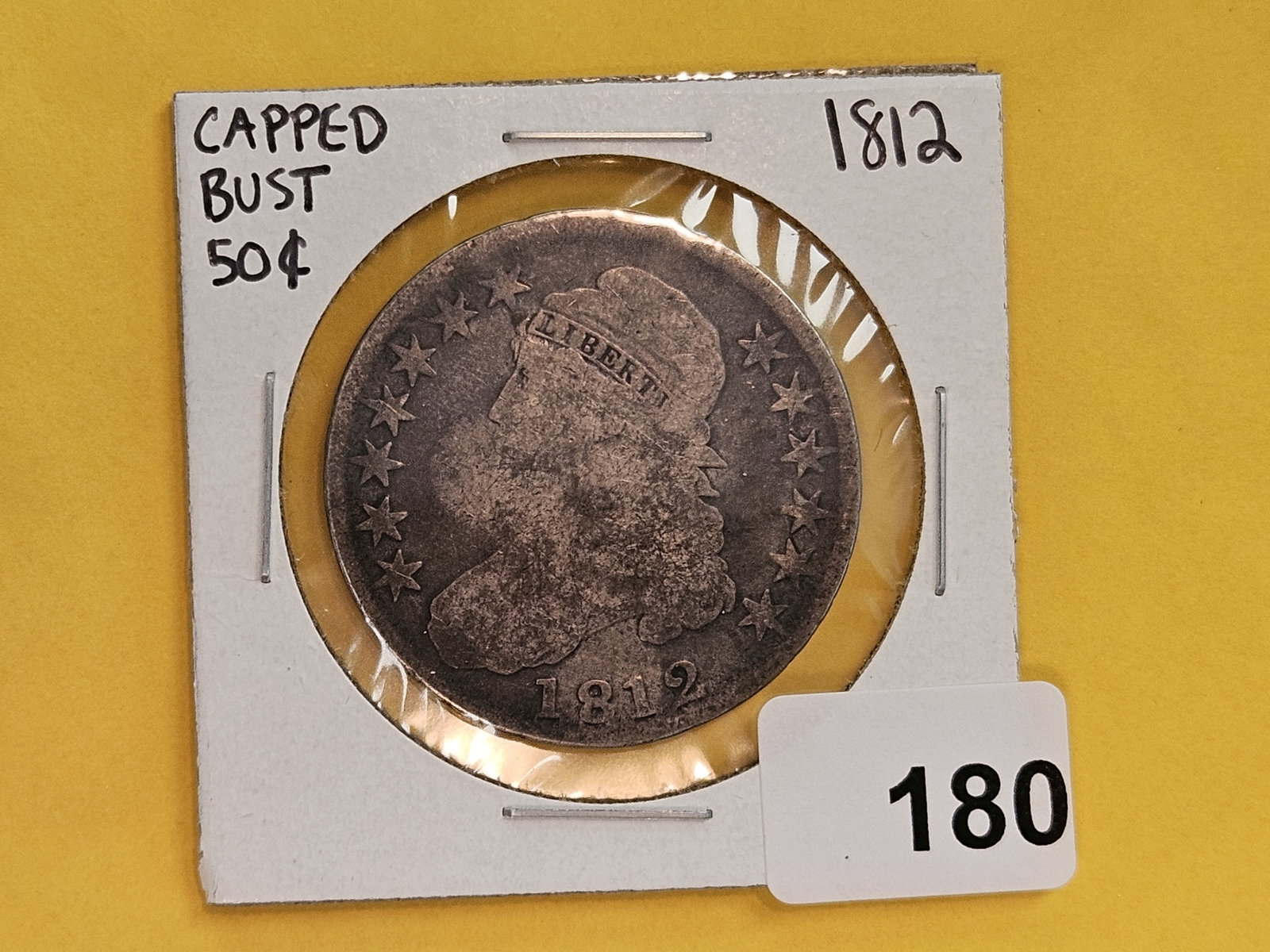 1812 Capped Bust Half Dollar - 2