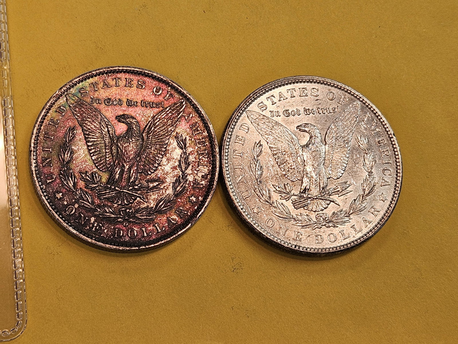 Two Brilliant About Uncirculated plus Morgan Silver Dollars - 3