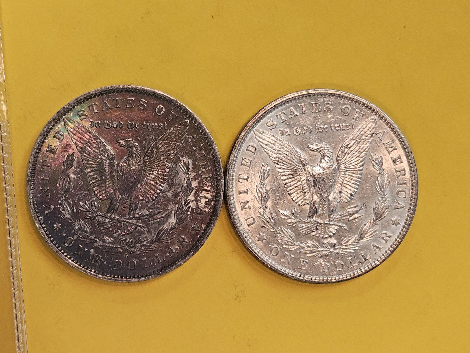 Two Brilliant About Uncirculated plus Morgan Silver Dollars - 4