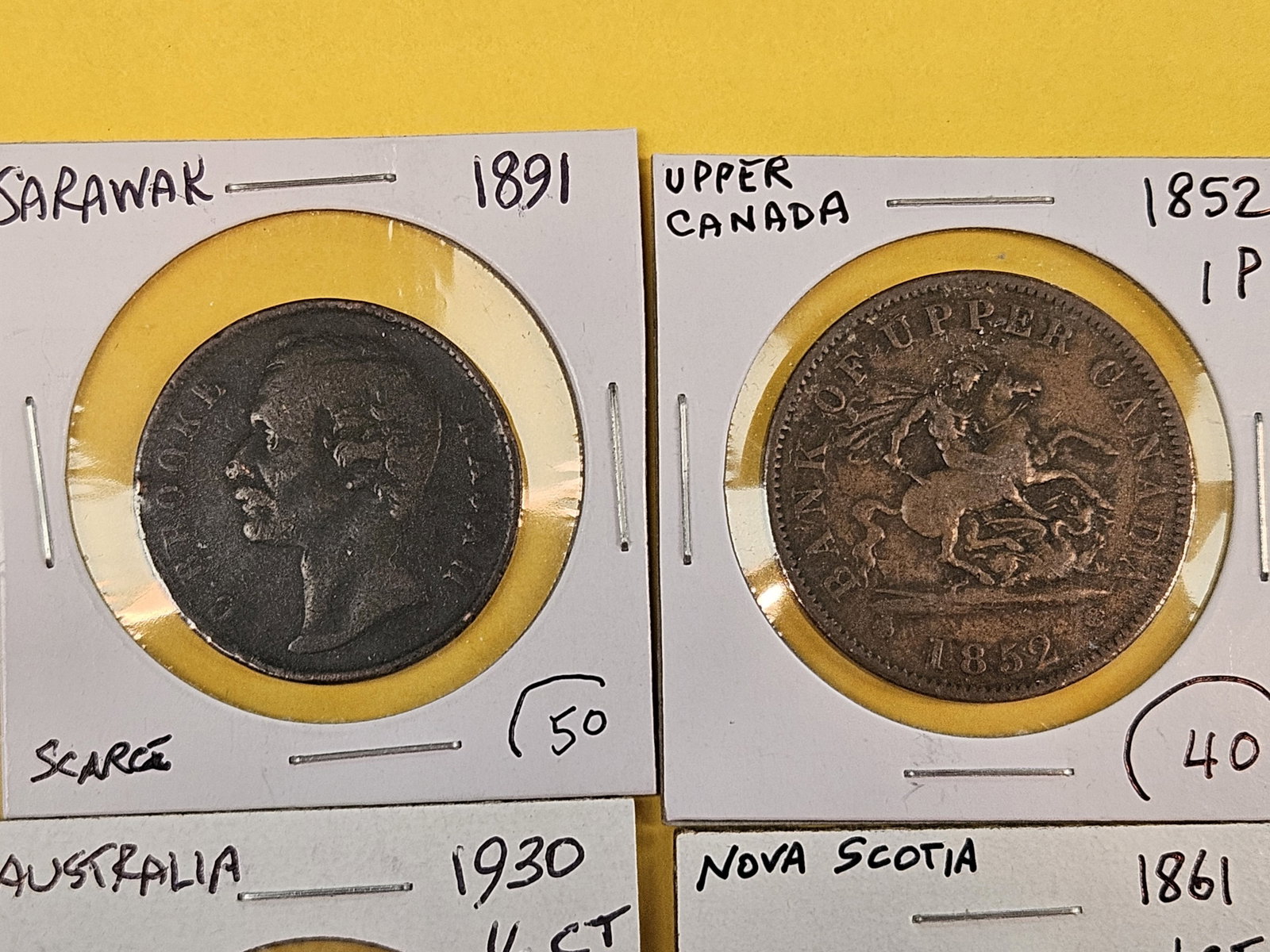 Seven mixed better date World Coins - 2