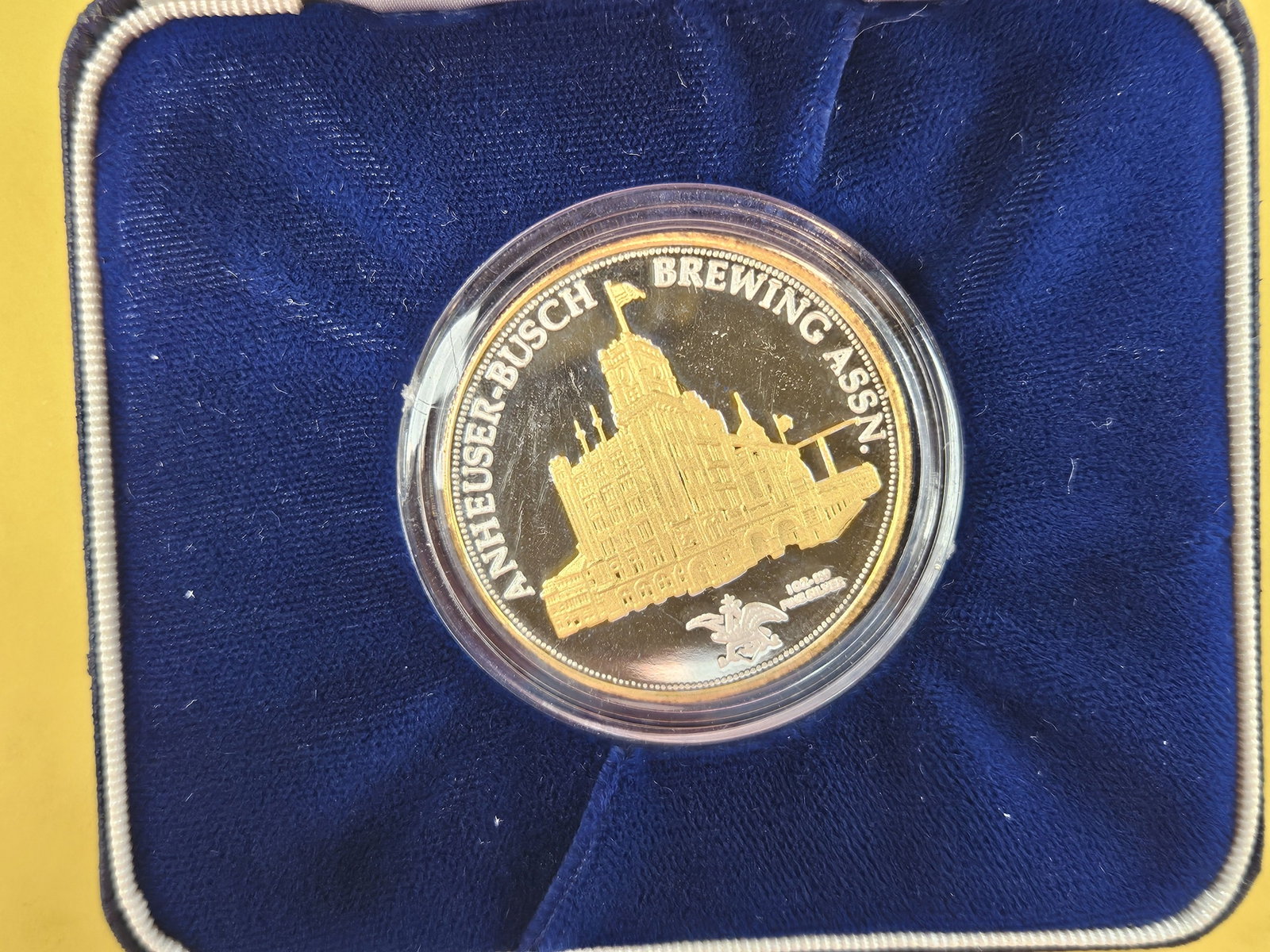 One Troy ounce .999 fine silver art proof art round - 2