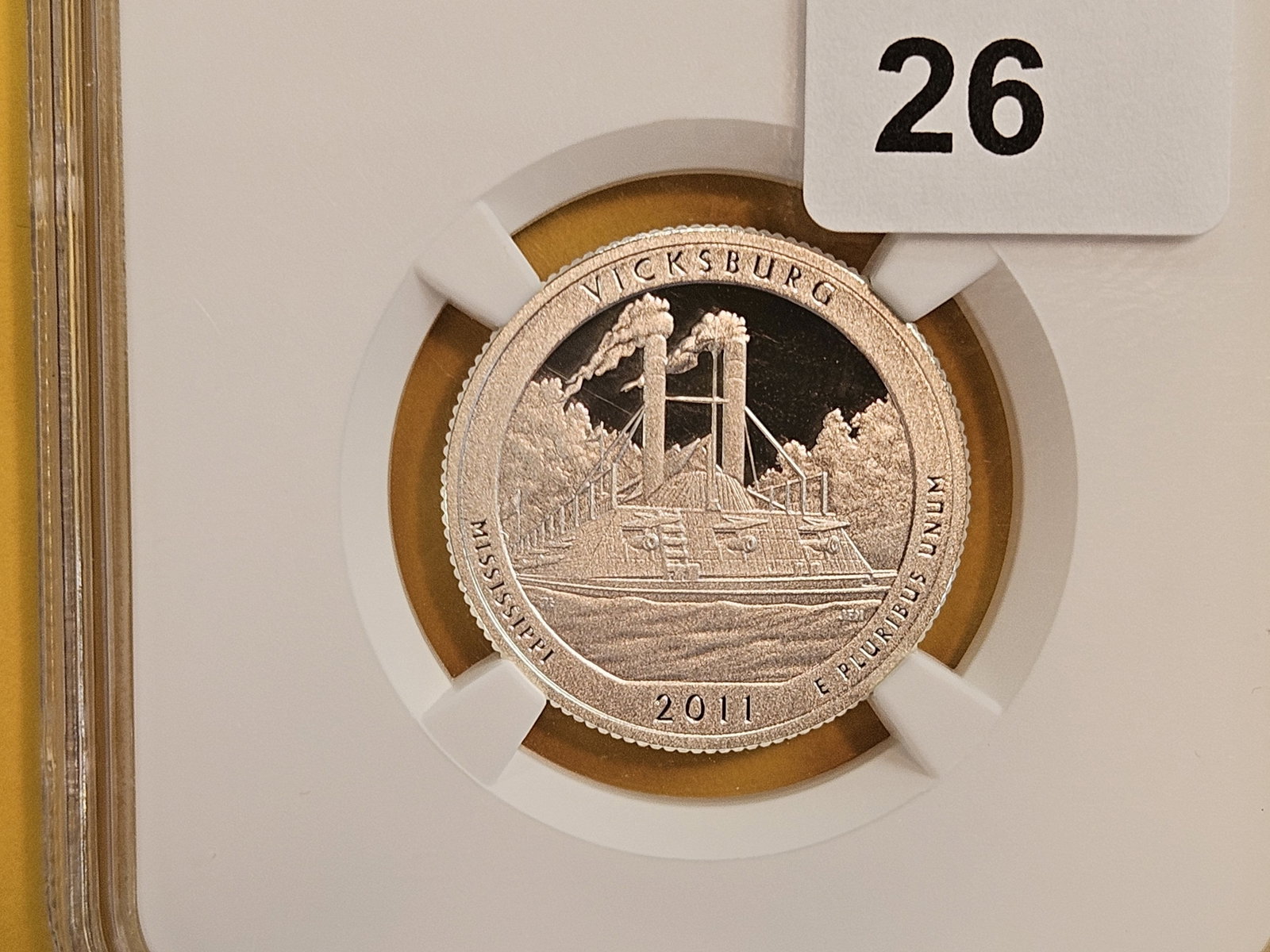 PERFECT! NGC 2011-S SILVER Washington Quarter in Proof 70 Ultra Cameo: Perfect Grade!