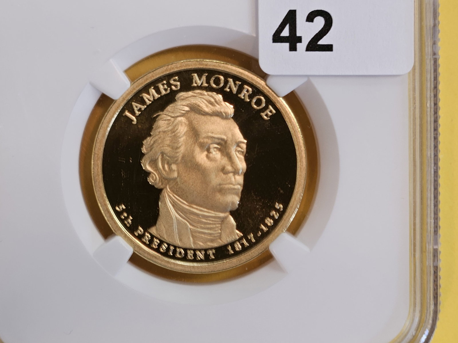 PERFECT! NGC 2008-S Presidential Dollar in Proof 70 Ultra Cameo (1 of 3)