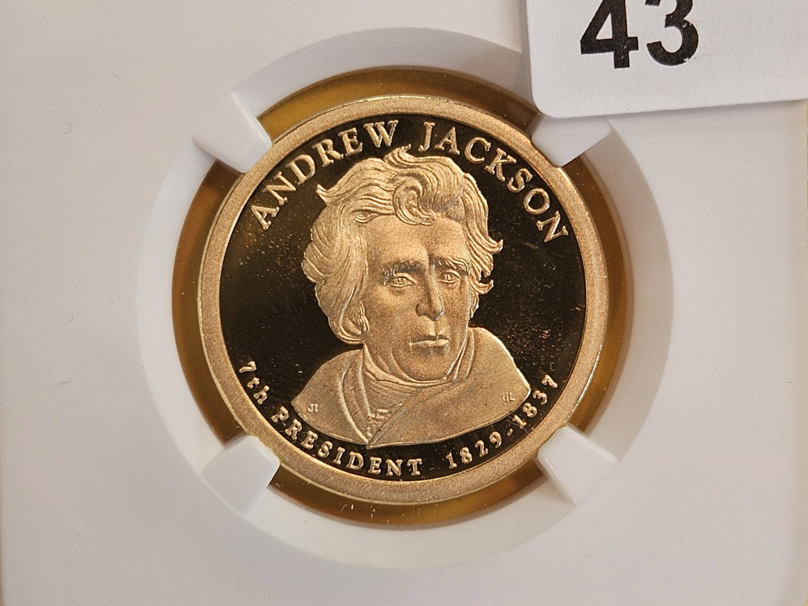 PERFECT! NGC 2008-S Presidential Dollar in Proof 70 Ultra Cameo (1 of 3)