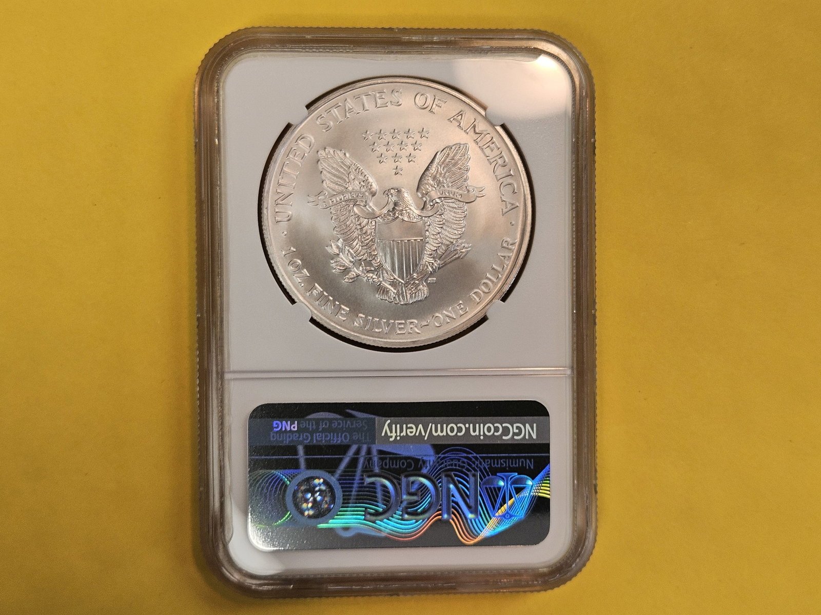 NGC 2006 American Silver Eagle in Mint State 69 - 2