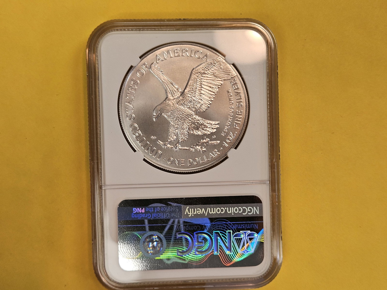 NGC 2026 American Silver Eagle in Mint State 69 - 2
