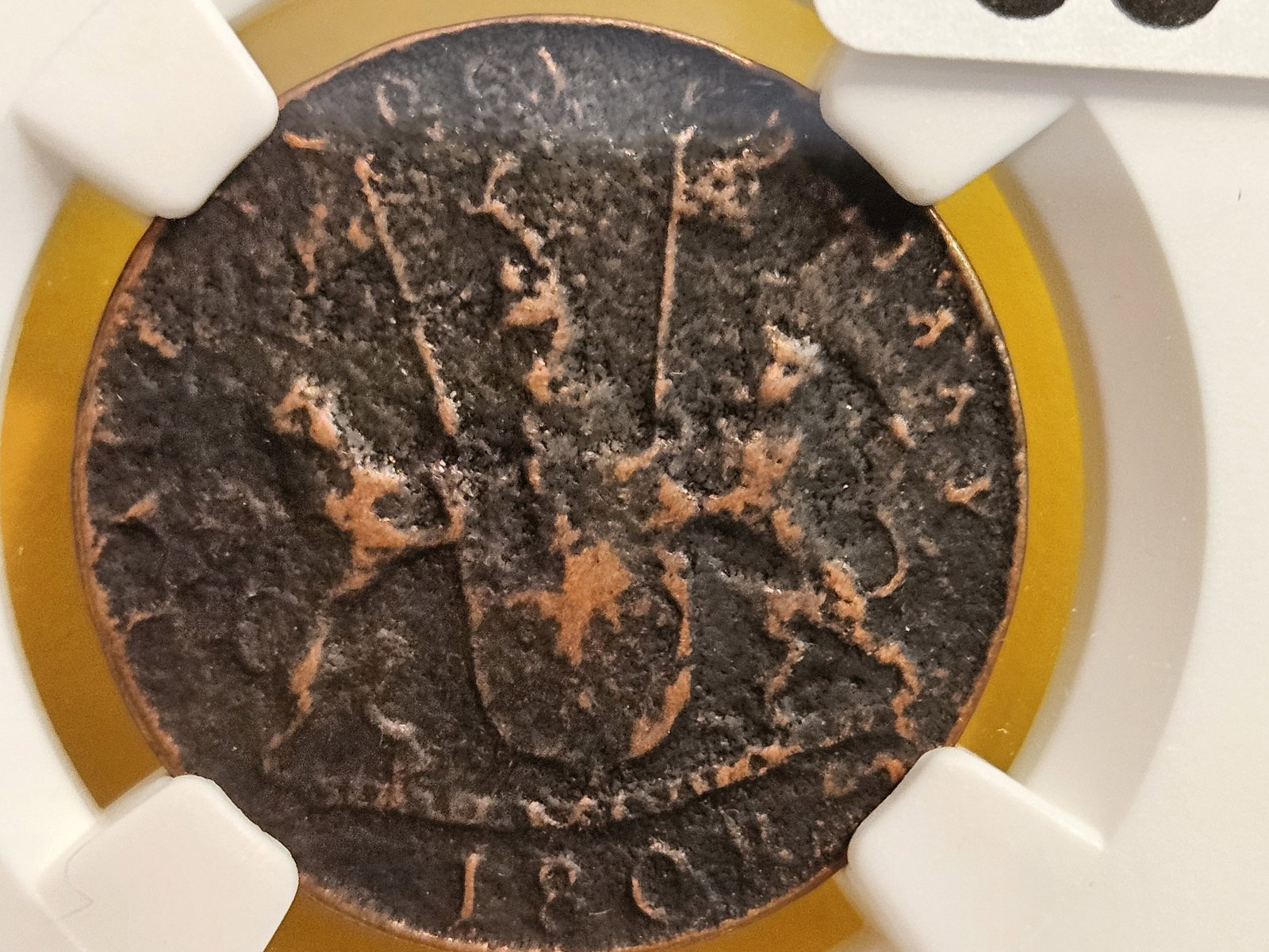 NGC 1808 East India Company 10 Cash (1 of 4)