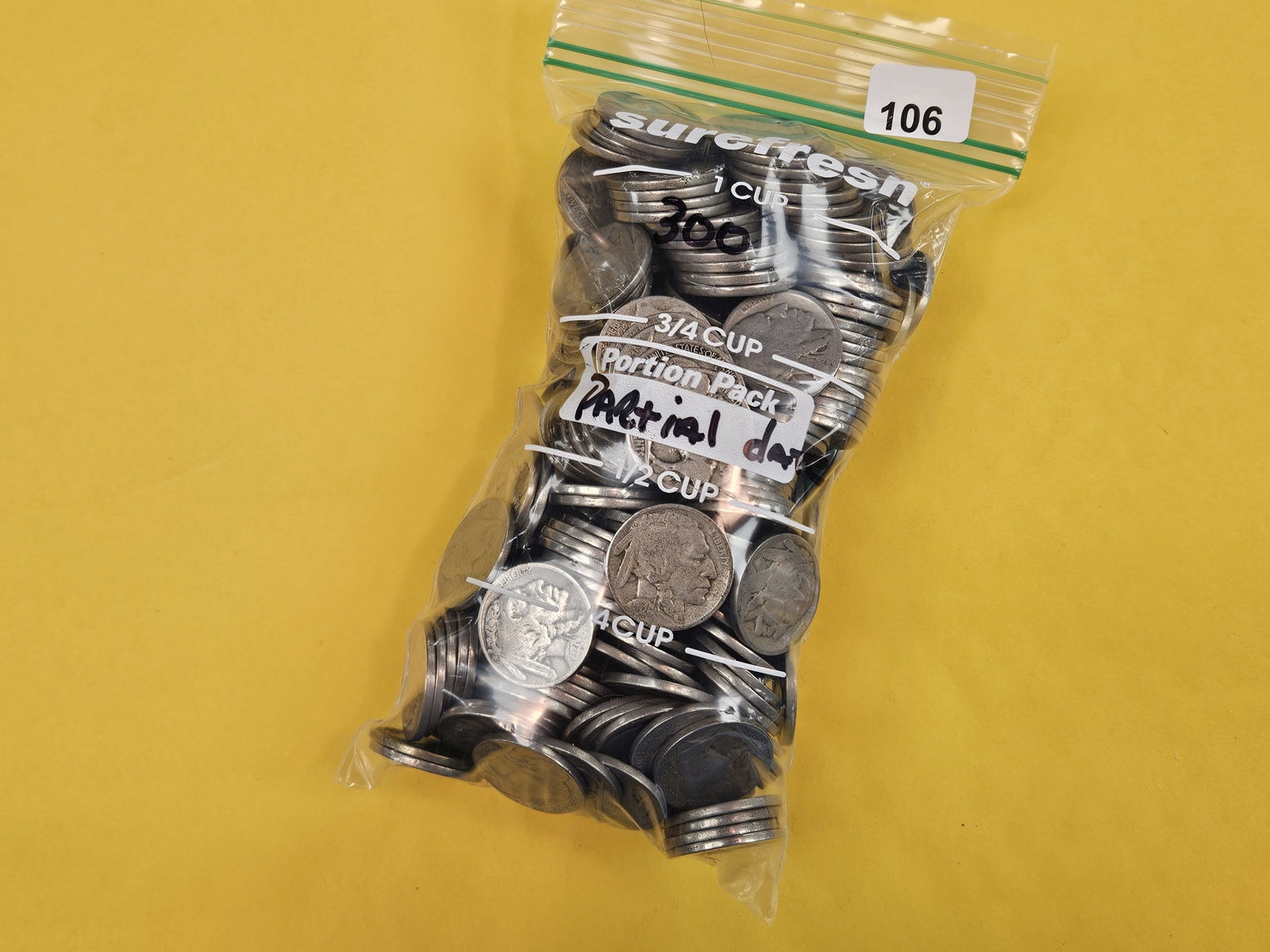 THREE HUNDRED Buffalo Nickels (1 of 1)