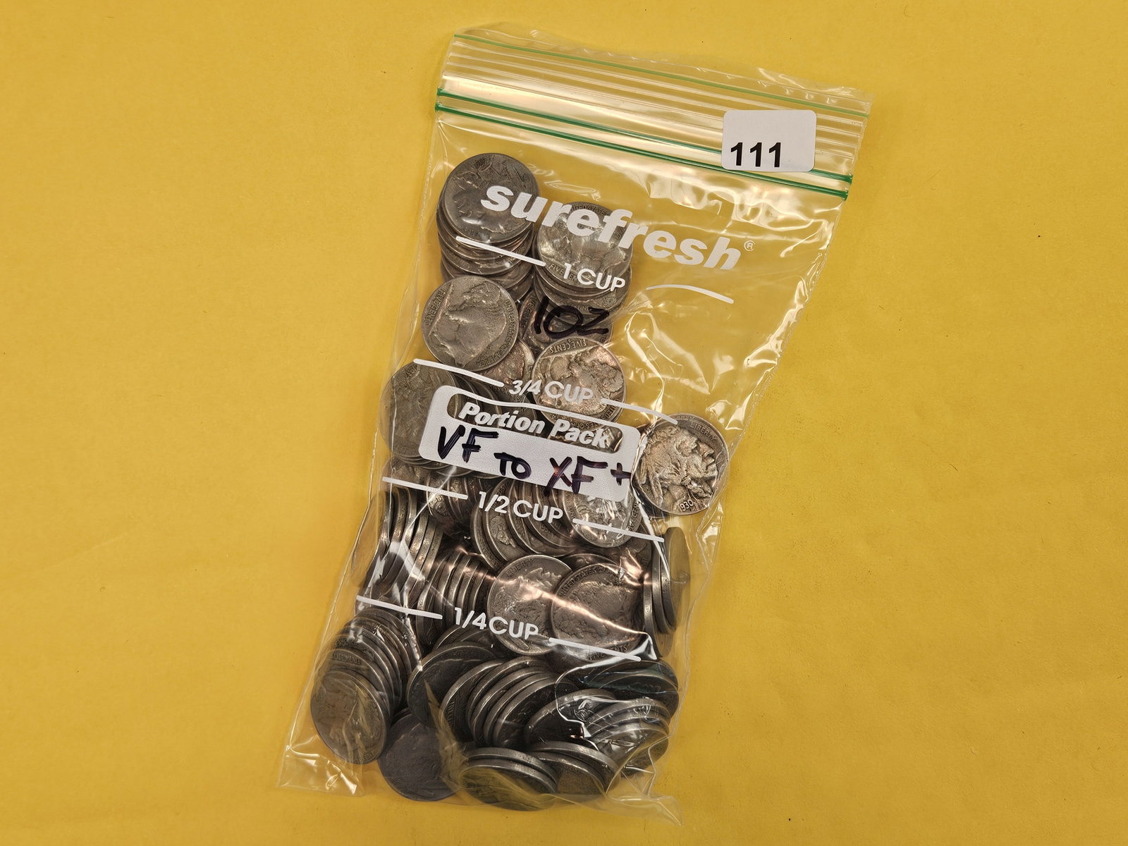 ONE HUNDRED and Two Buffalo Nickels (1 of 1)
