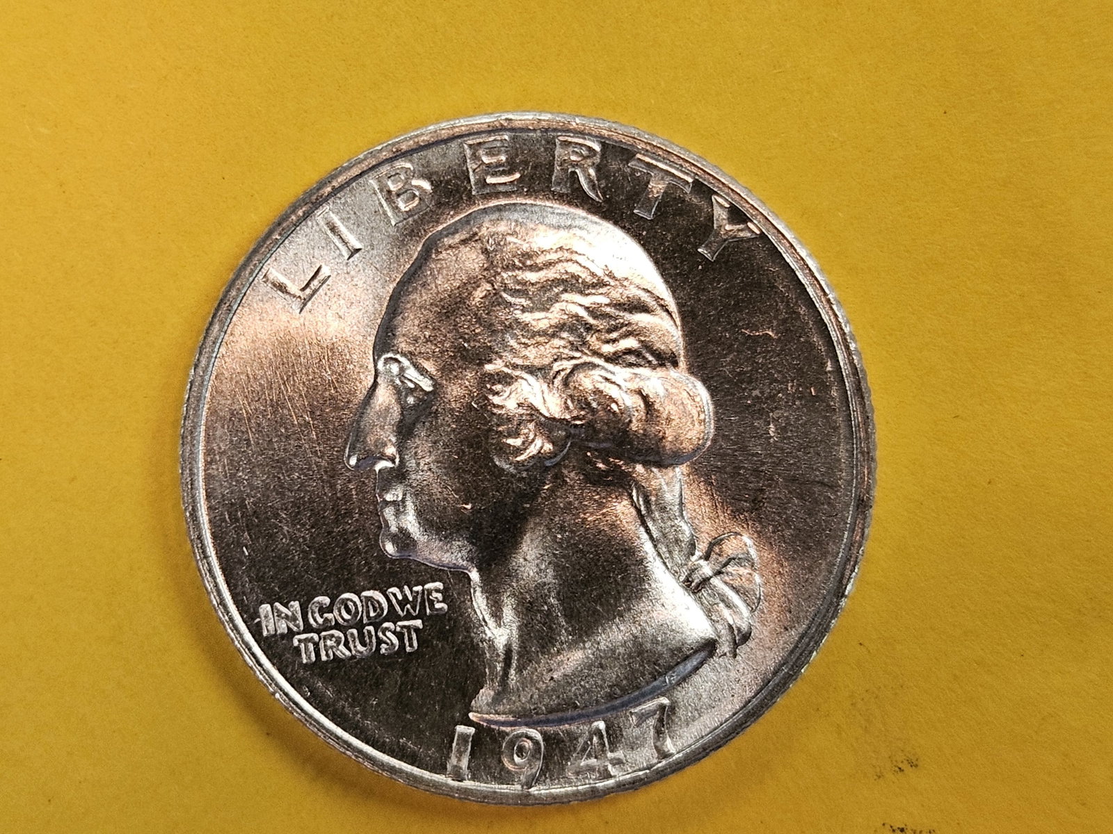 GEM Brilliant Uncirculated 1947-S Washington Quarter (1 of 5)