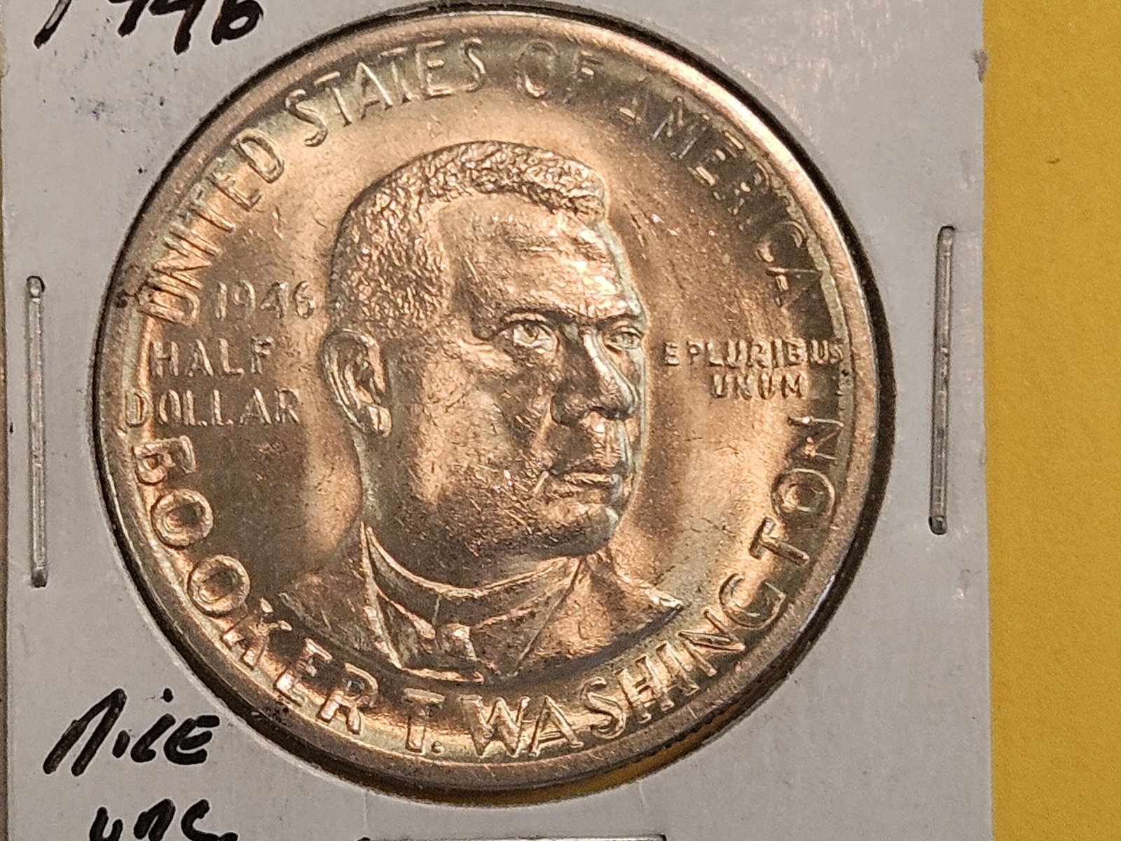 Very Choice Brilliant Uncirculated plus Commemorative silver Half Dollar (1 of 4)