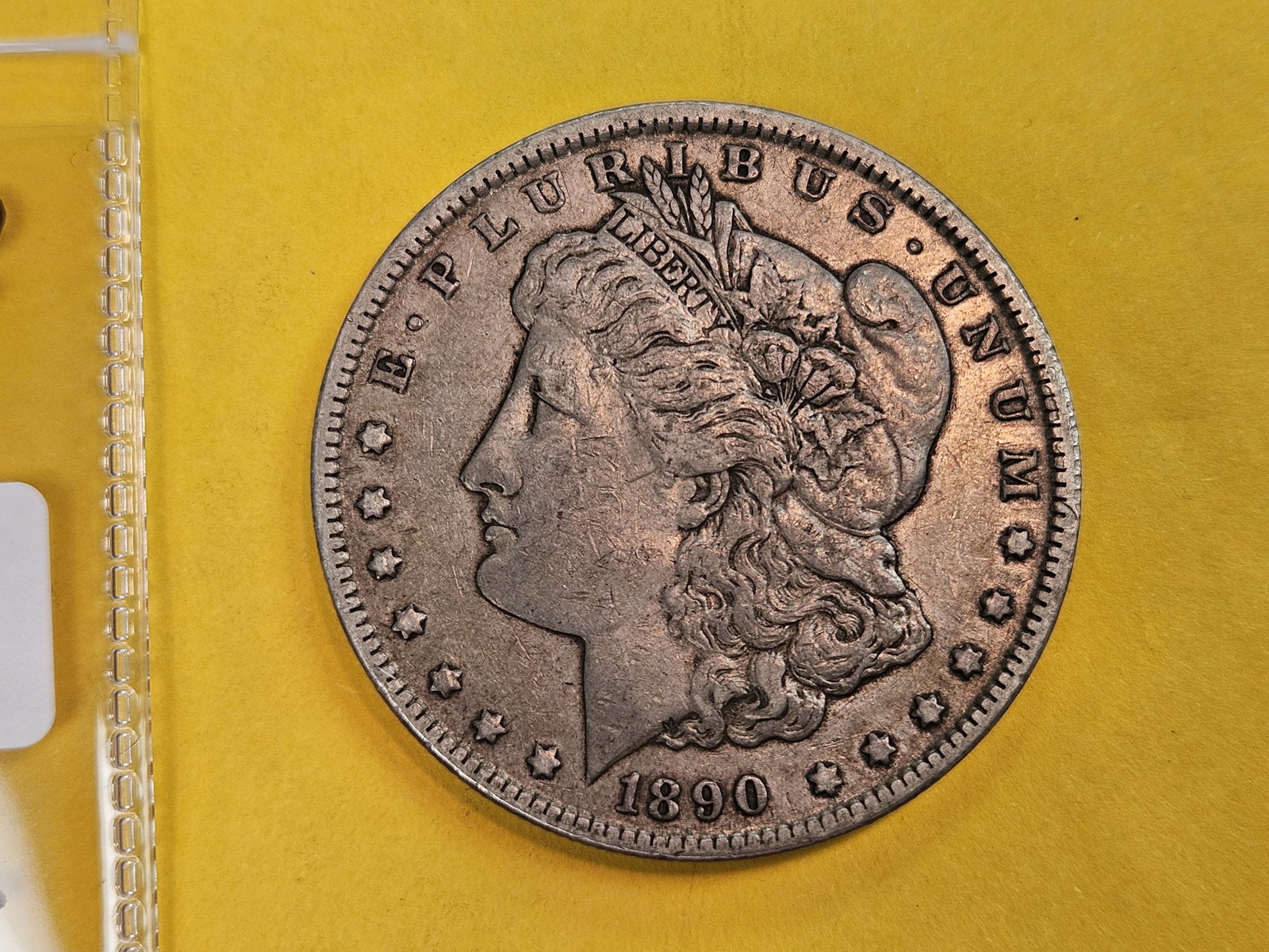 ** KEY DATE ** 1890-CC Morgan Dollar in Very Fine: KEY DATE! CARSON CITY!