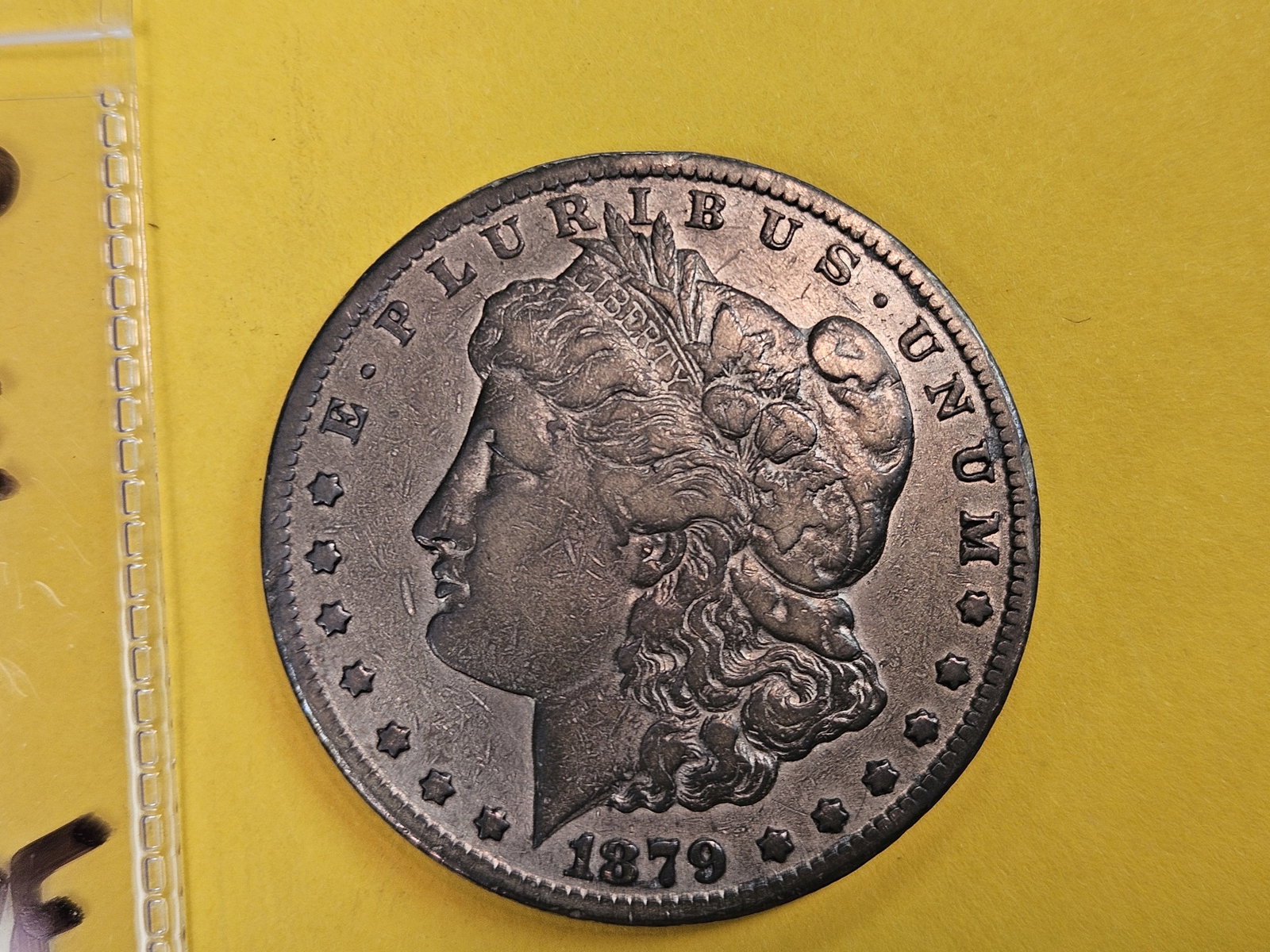 ** KEY DATE ** 1879-CC Morgan Dollar in Very Fine: KEY DATE! CARSON CITY! Capped Die Version