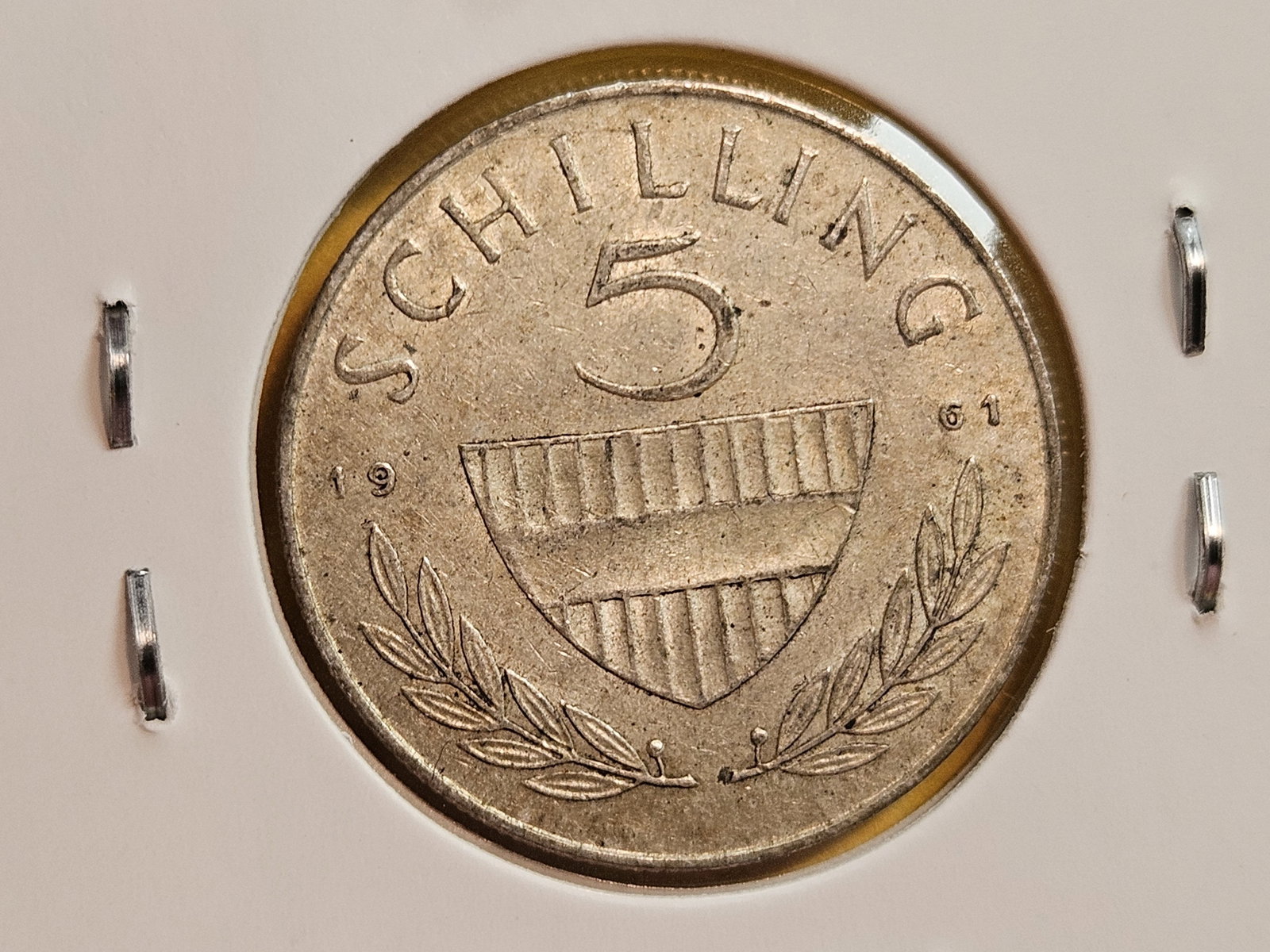 Two Brilliant Austria silver 5 schillings - 4