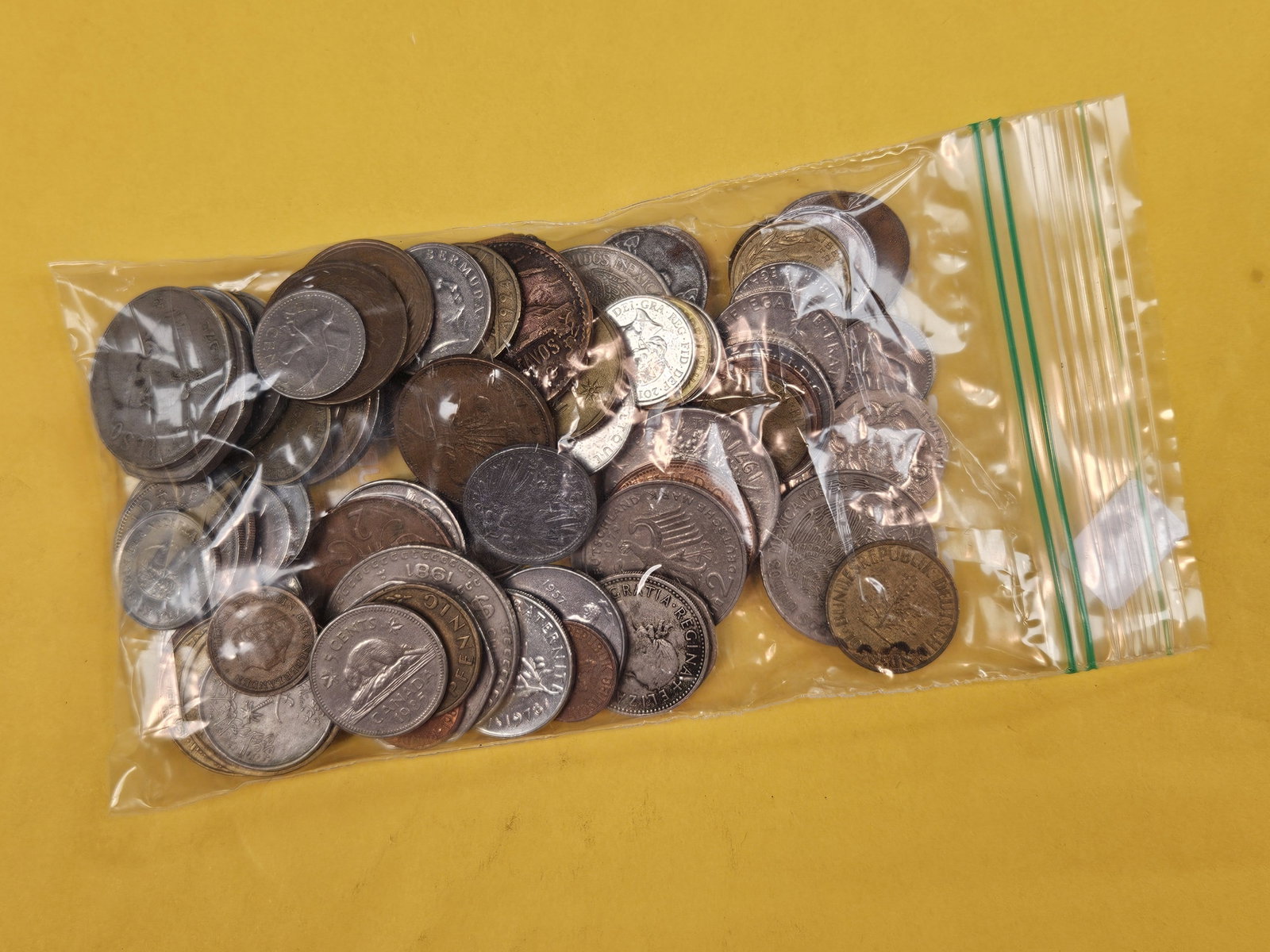 One Pound of mixed World Coins - 2