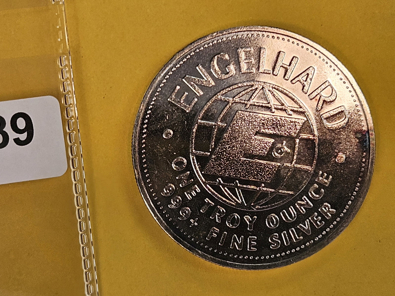 One Troy ounce .999 fine silver round - 2