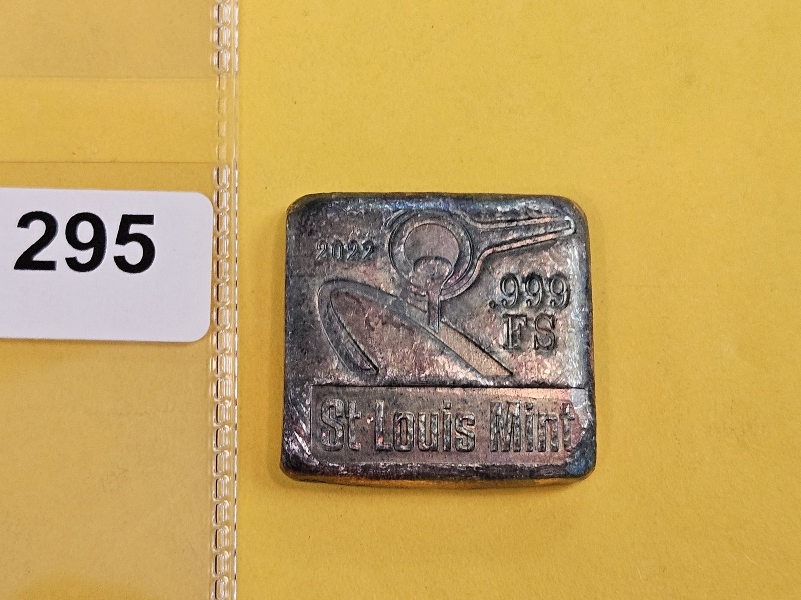 One Troy ounce .999 fine silver art piece - 2