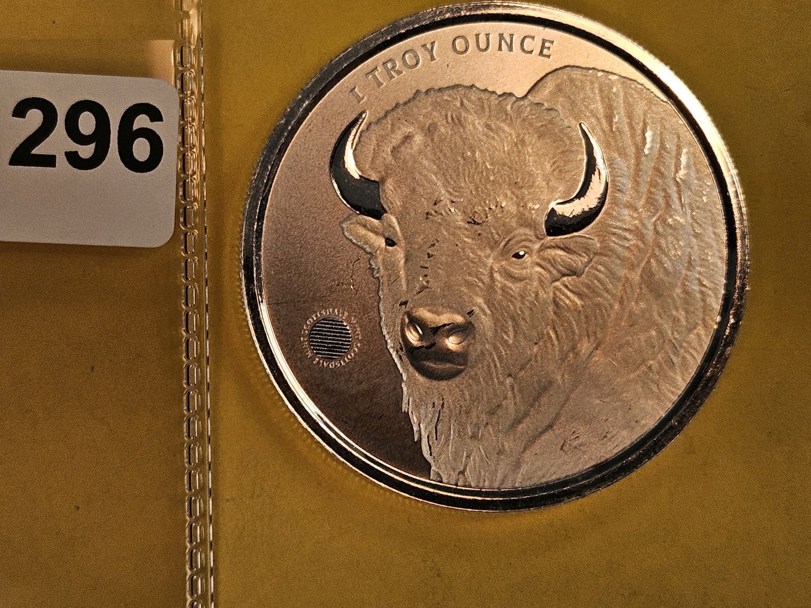 One Troy ounce .999 fine silver art round - 2