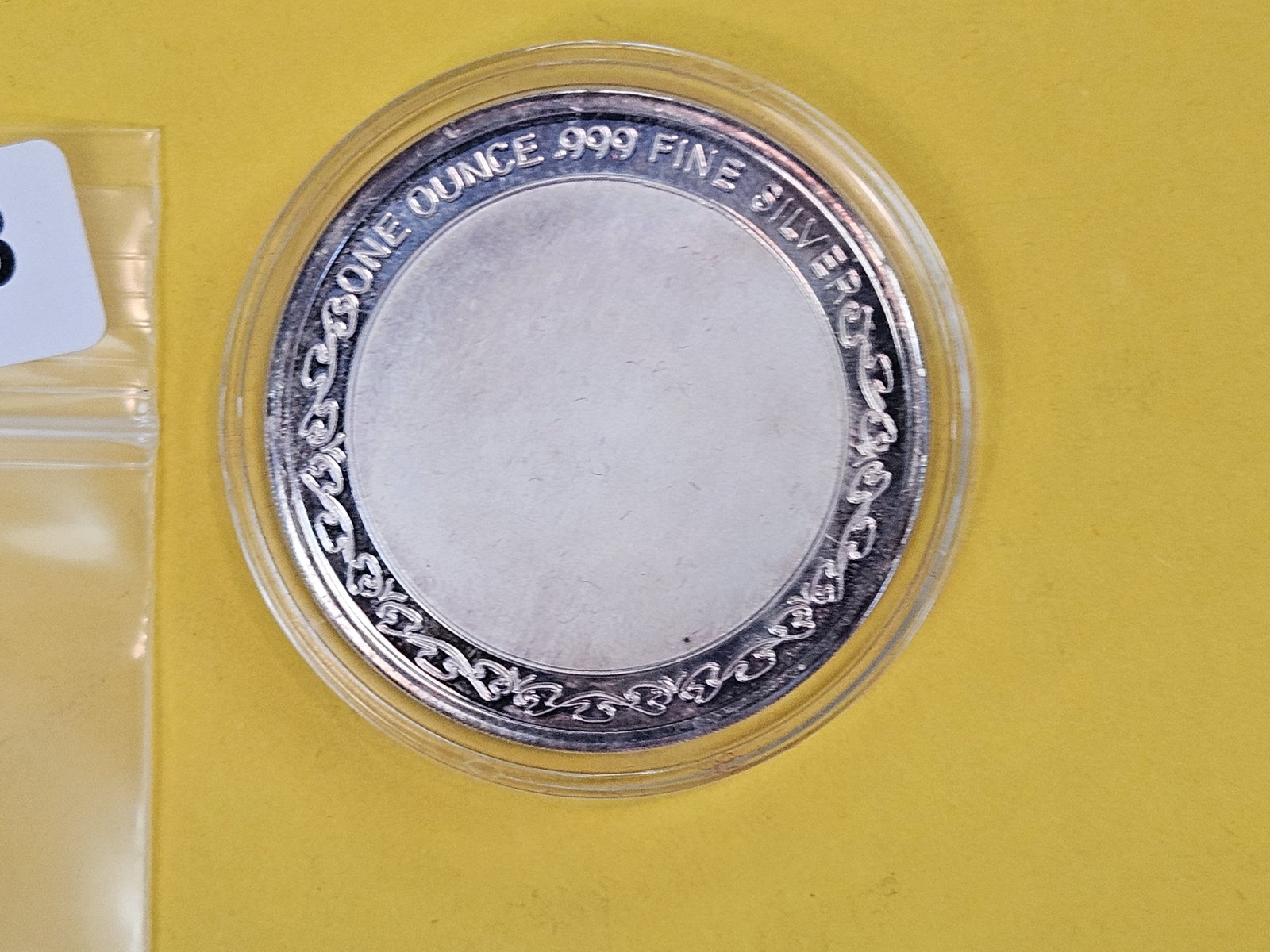 One Troy ounce .999 fine silver art round - 2