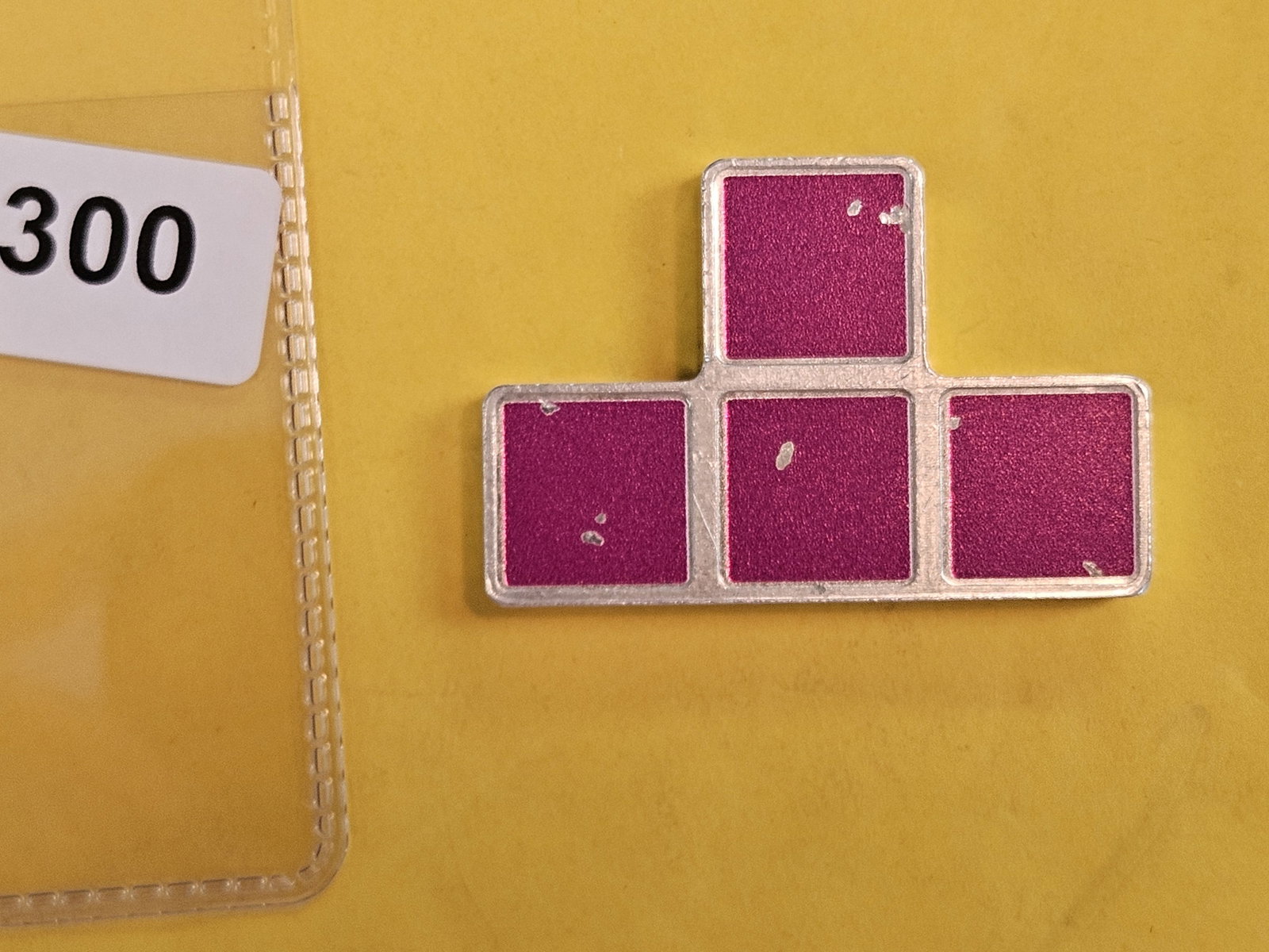One Troy ounce .999 fine silver art piece: TETRIS!