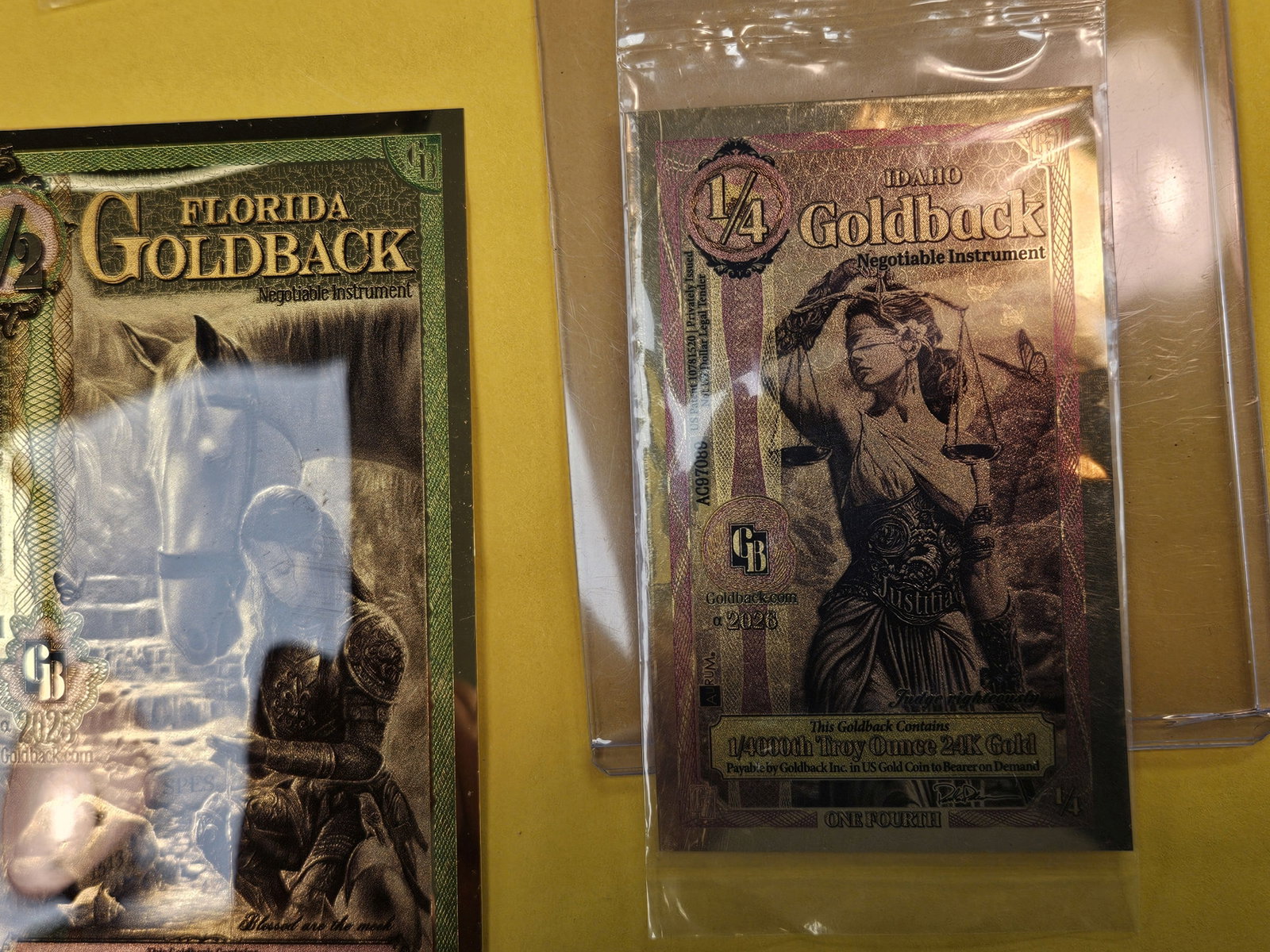 GOLD! Goldbacks - 7