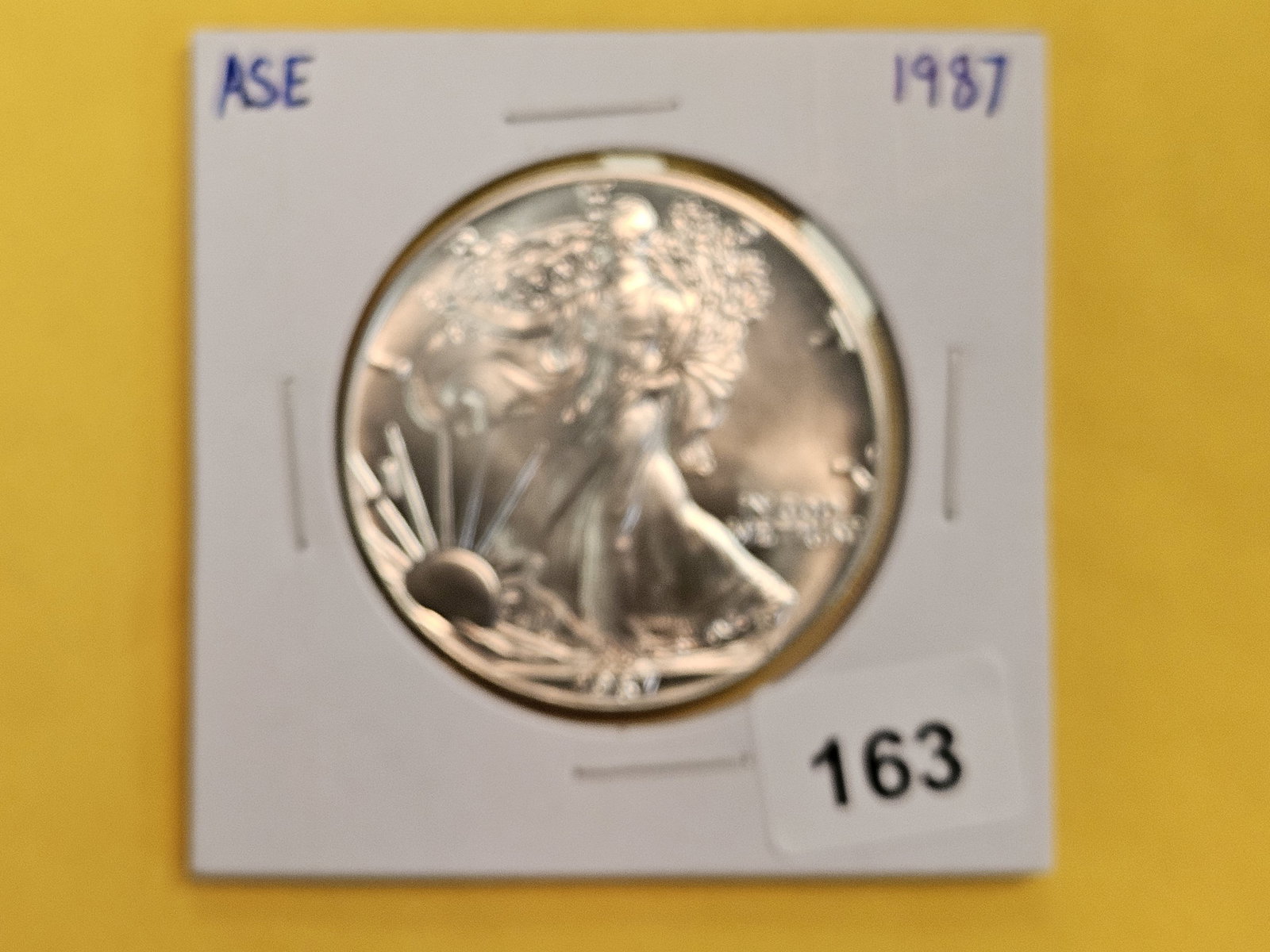GEM Brilliant Uncirculated 1987 American Silver Eagle - 2