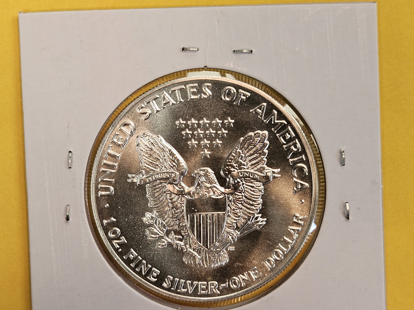 GEM Brilliant Uncirculated 1987 American Silver Eagle - 3