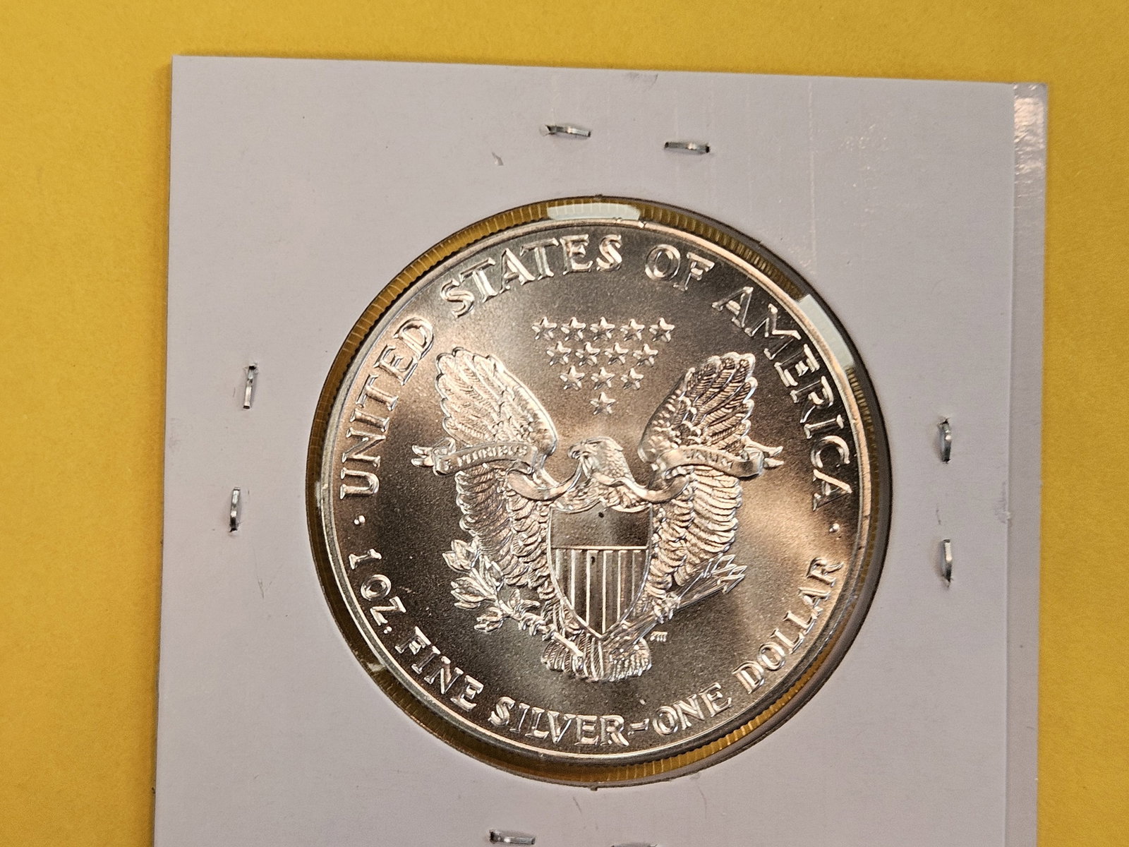 GEM Brilliant Uncirculated 1989 American Silver Eagle - 2