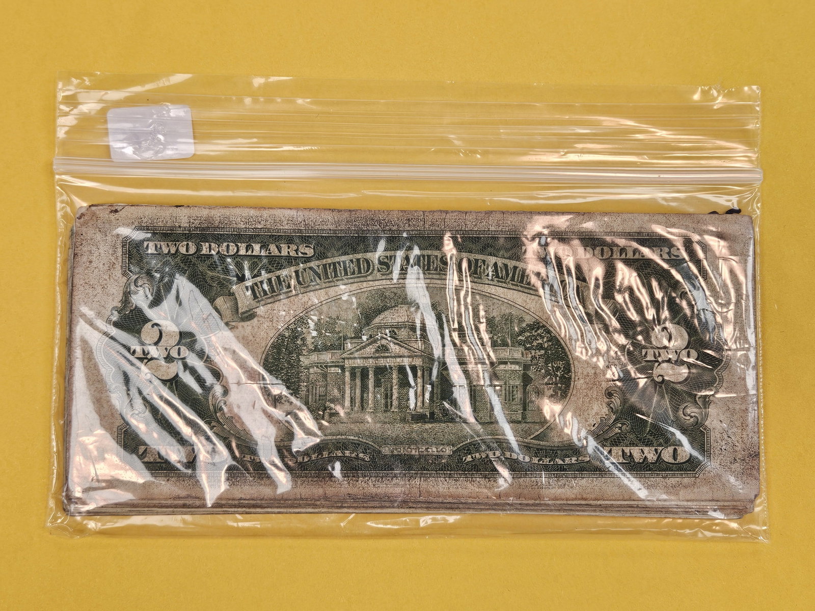 Twenty $2 US Red Seal Notes - 2