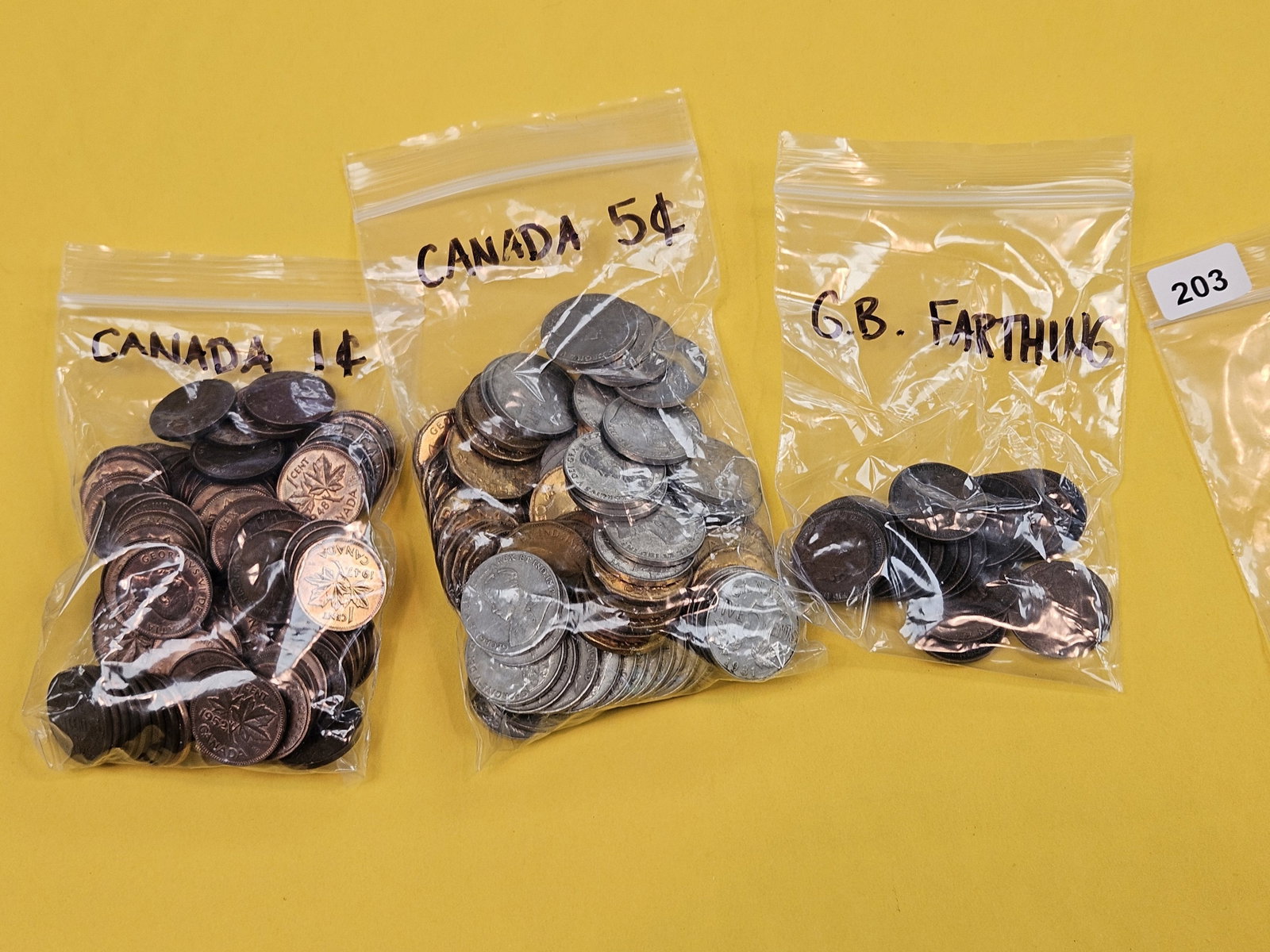 Three bags of mixed World coins - 2